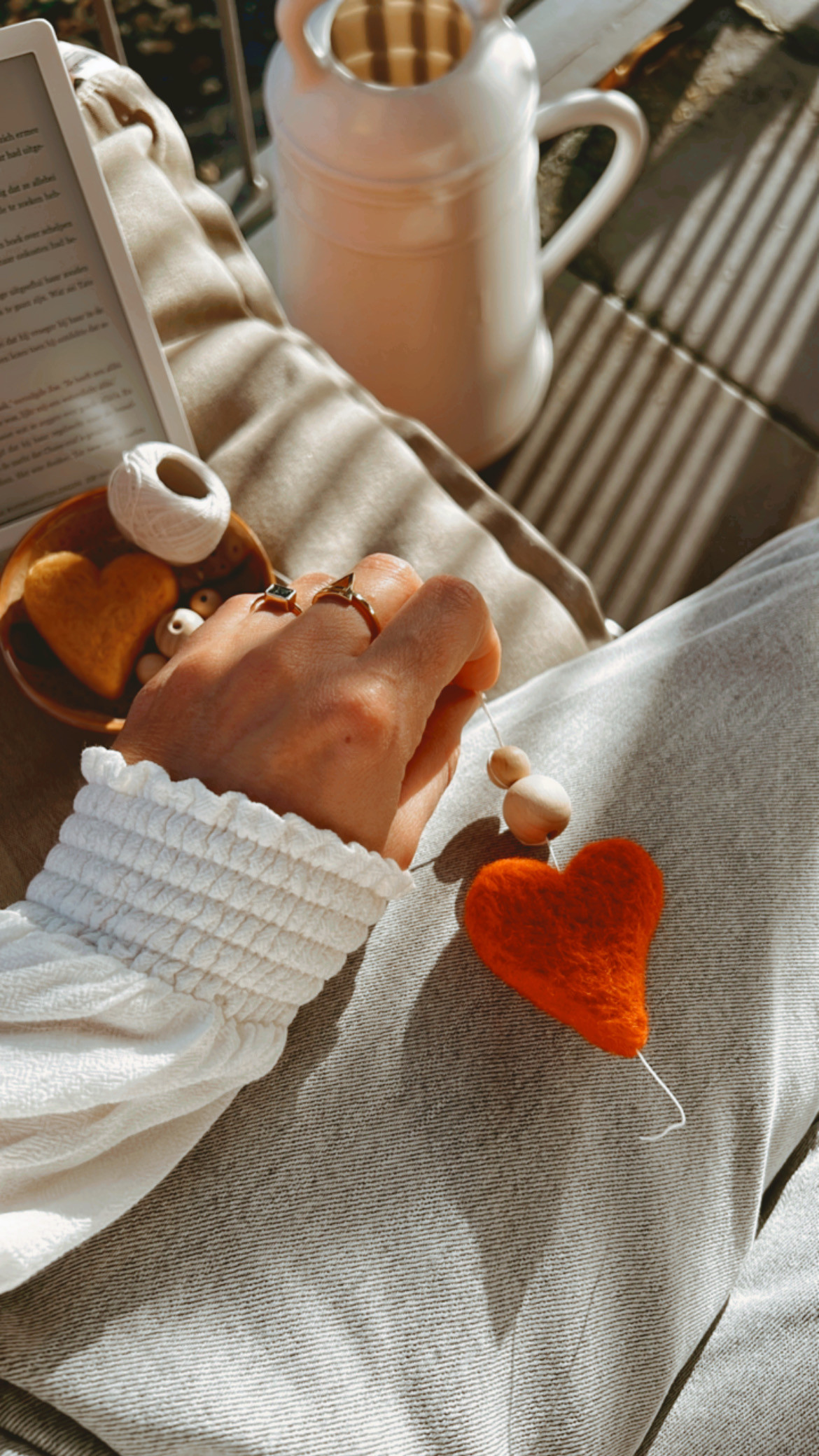 DIY Pakket Hartje van Wol - Foto