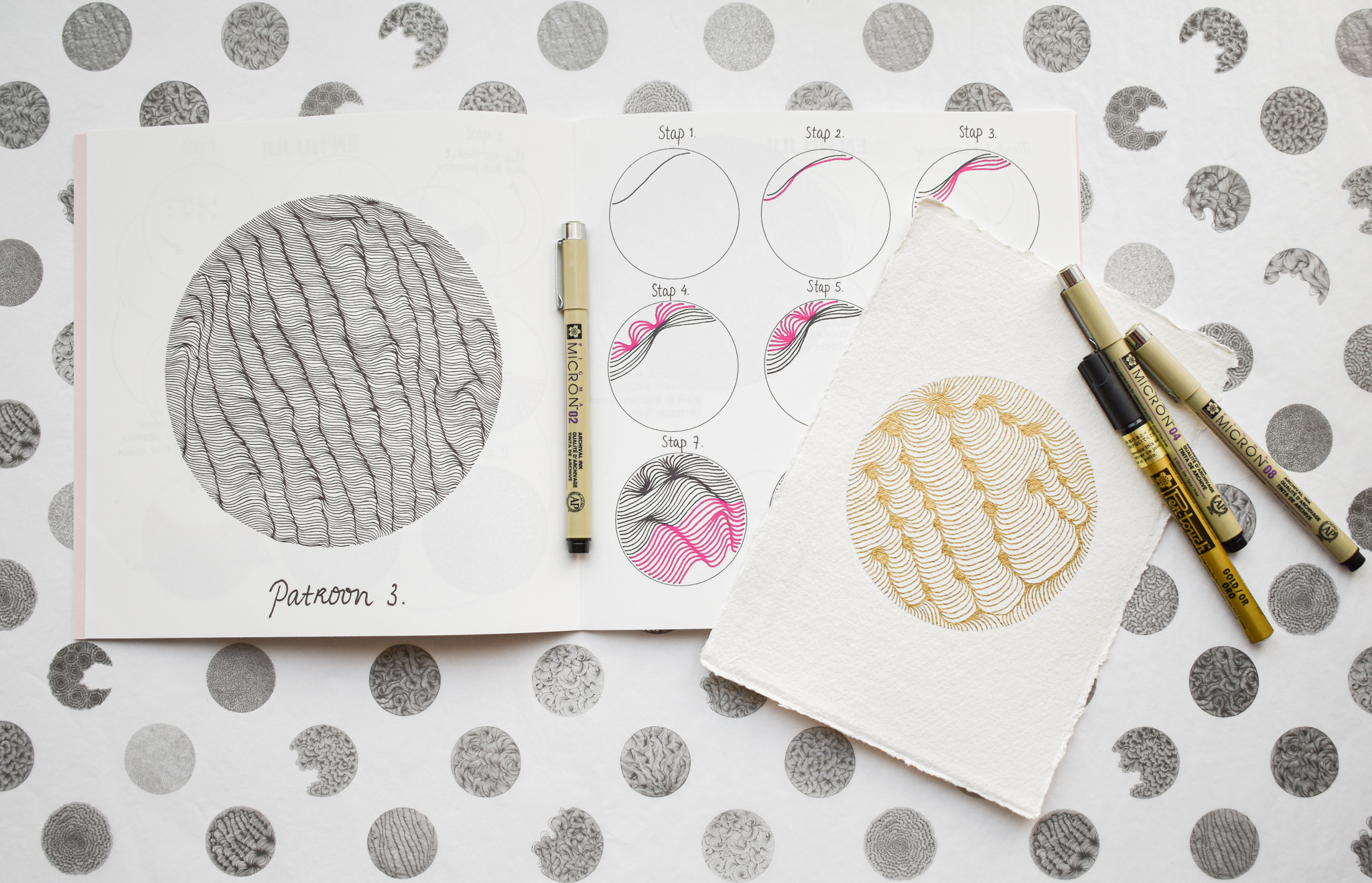 Creëer je eigen doodle DOT! Online Workshop - Foto