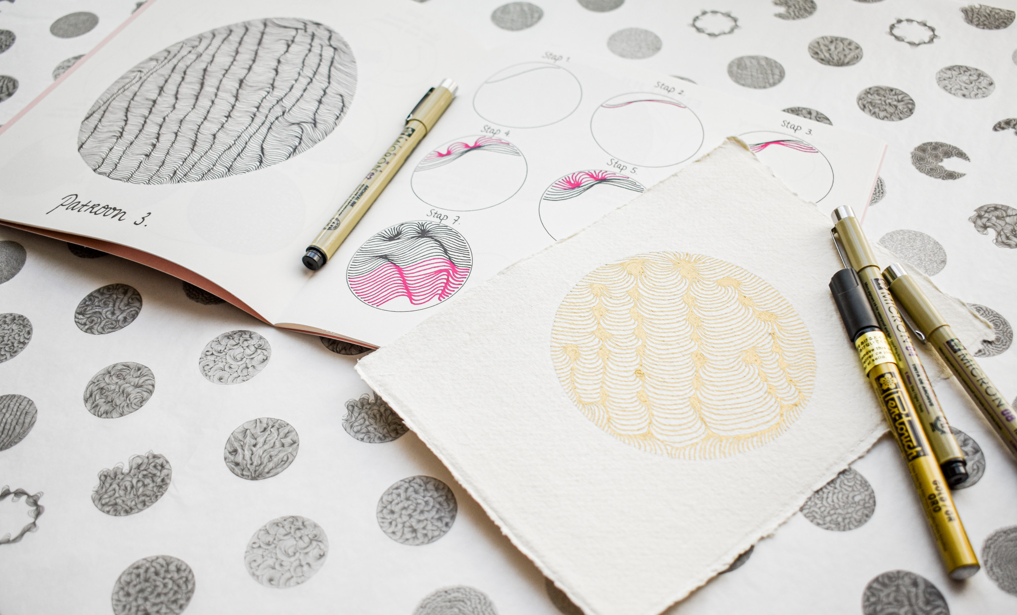 Creëer je eigen doodle DOT! Online Workshop - Foto