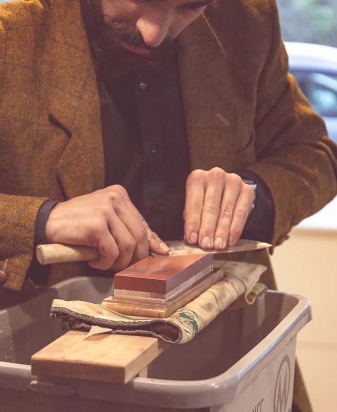 Workshop Mes Slijpen