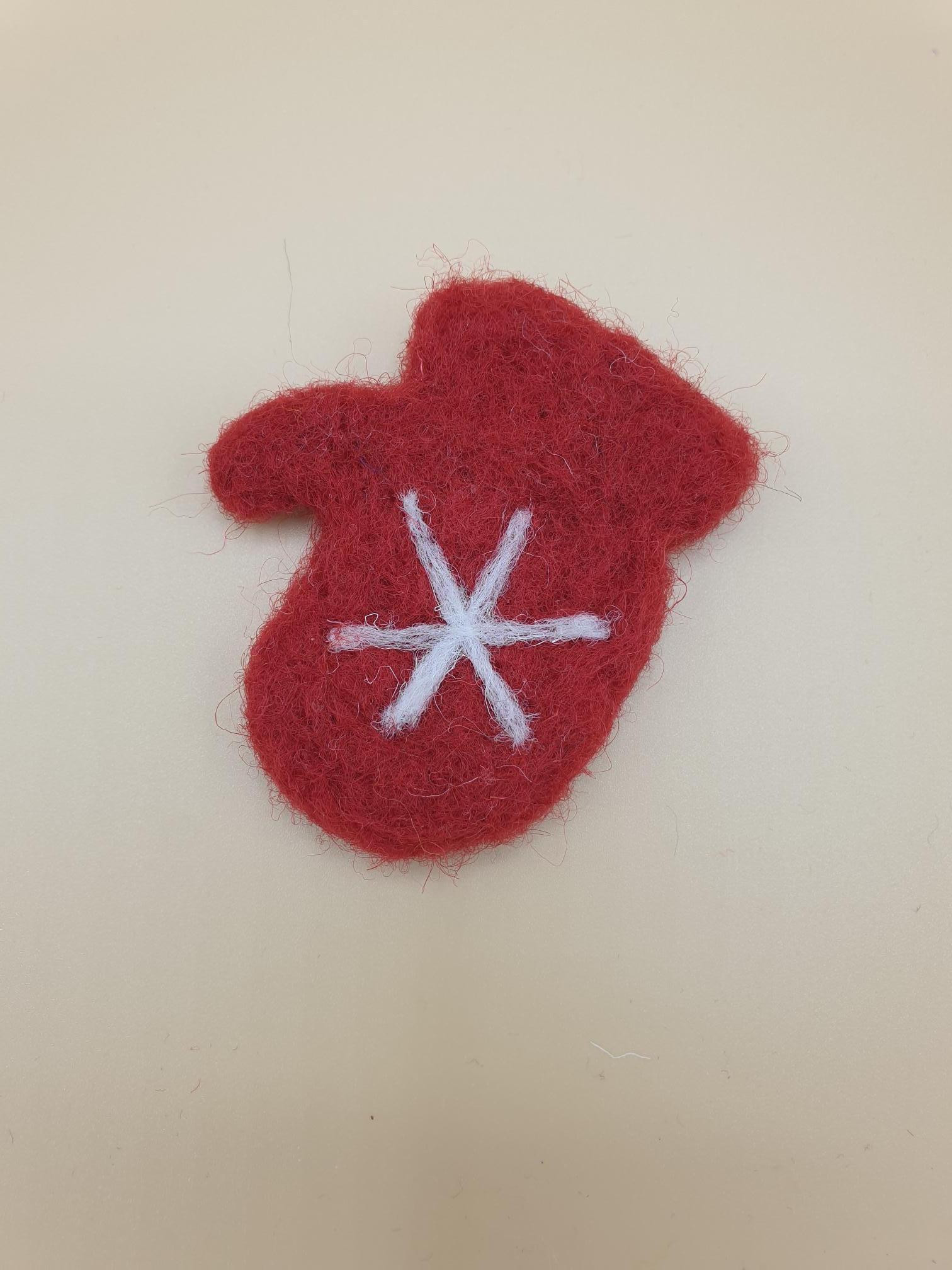 DIY Vilten kersthangers - Foto