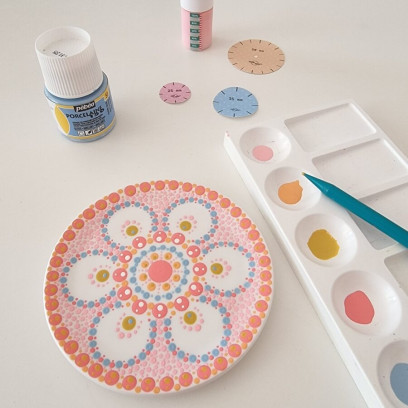 Video workshop Stipstijl: Stip een bordje met patroon Beau Blom Bonus