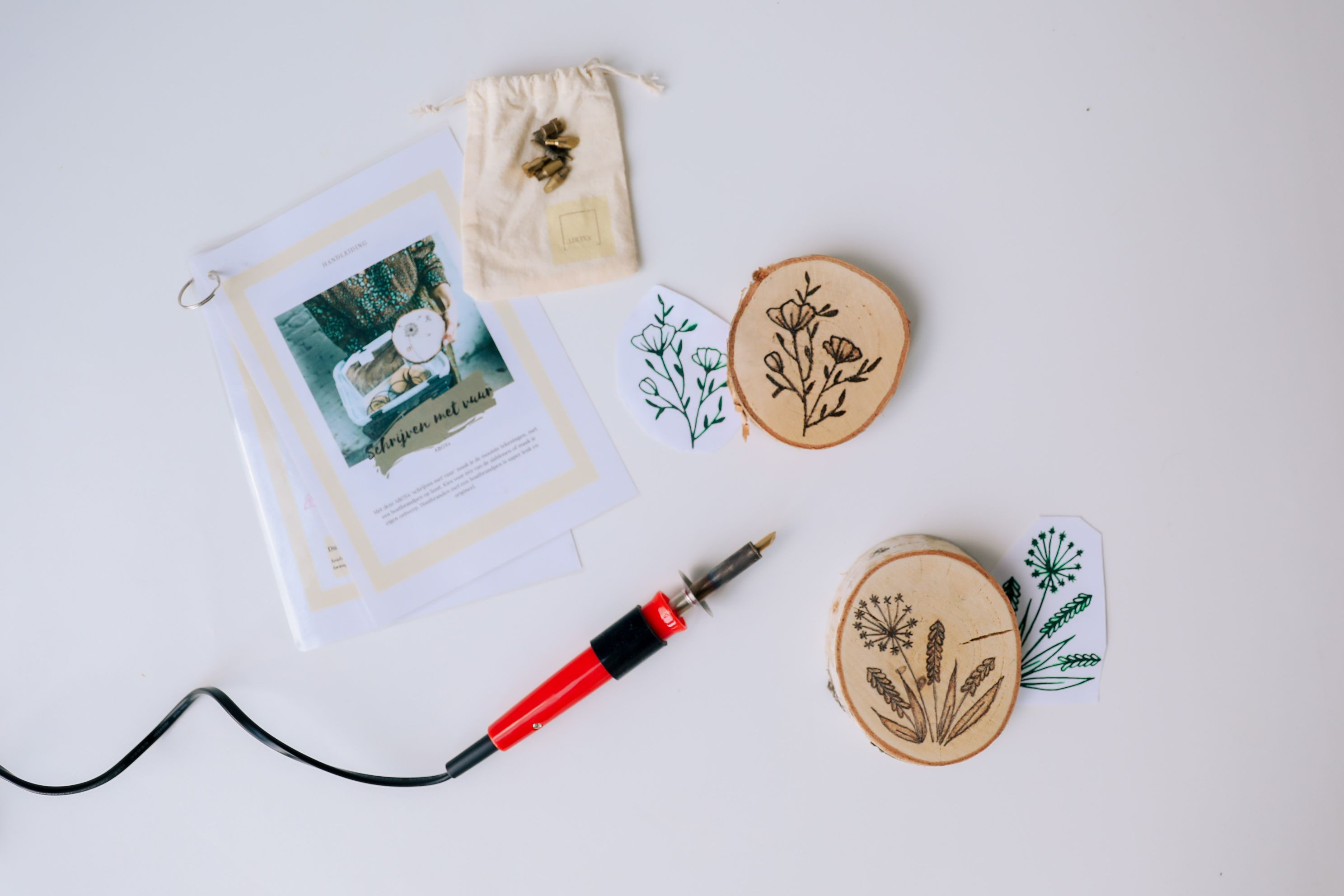 Houtbranden - bachelorette / workshopbox - Foto