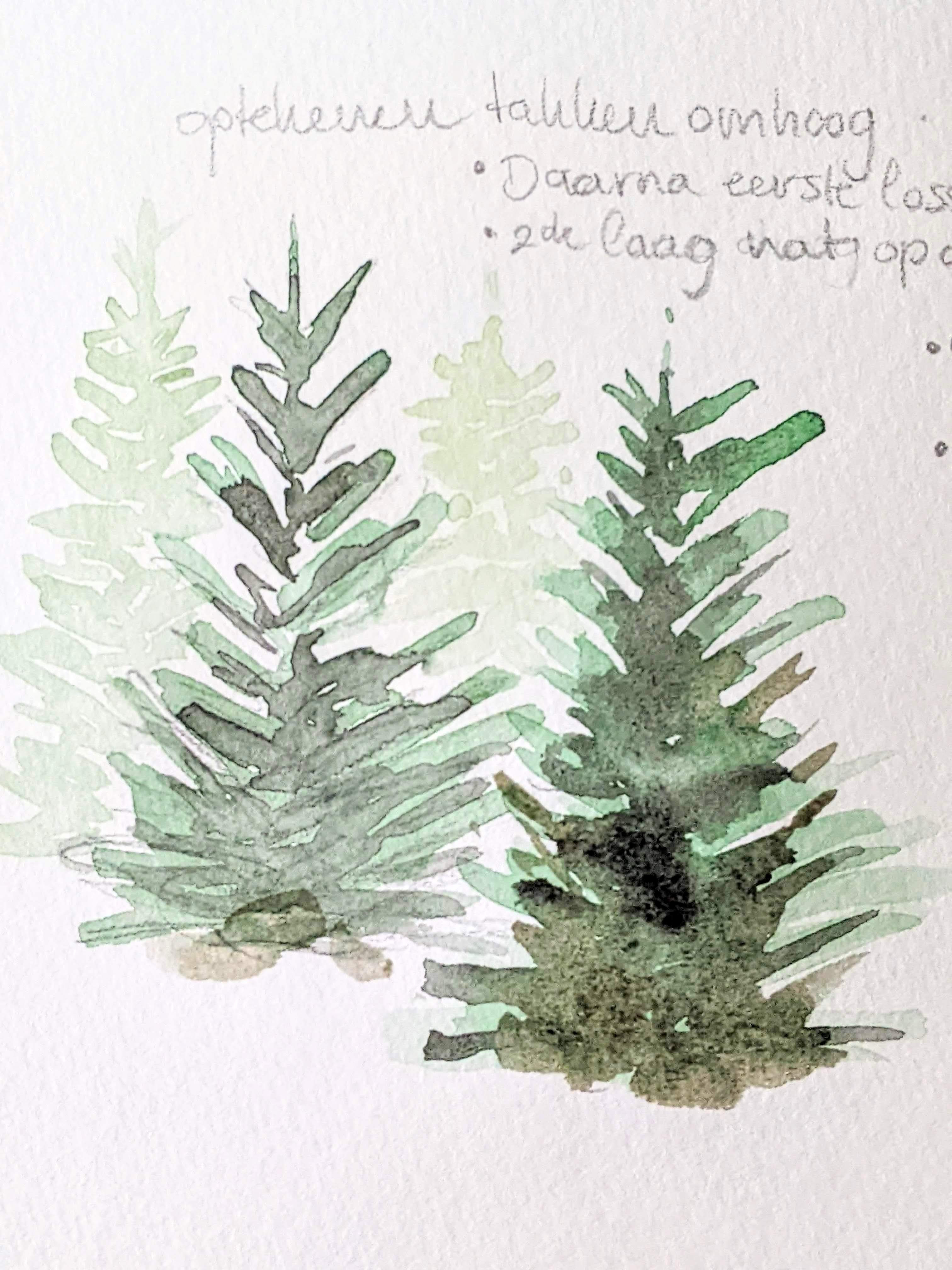 Workshop: Aquarel 'Dromerig winterlandschap' schilderen! - Foto