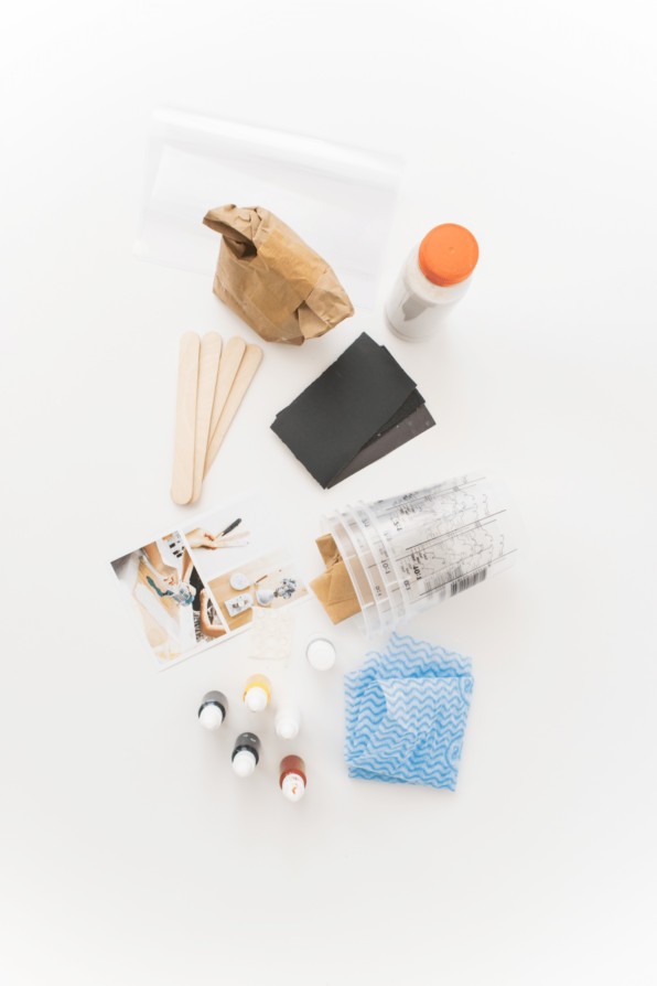 Terrazzo Onderzetter DIY Pakket - Foto