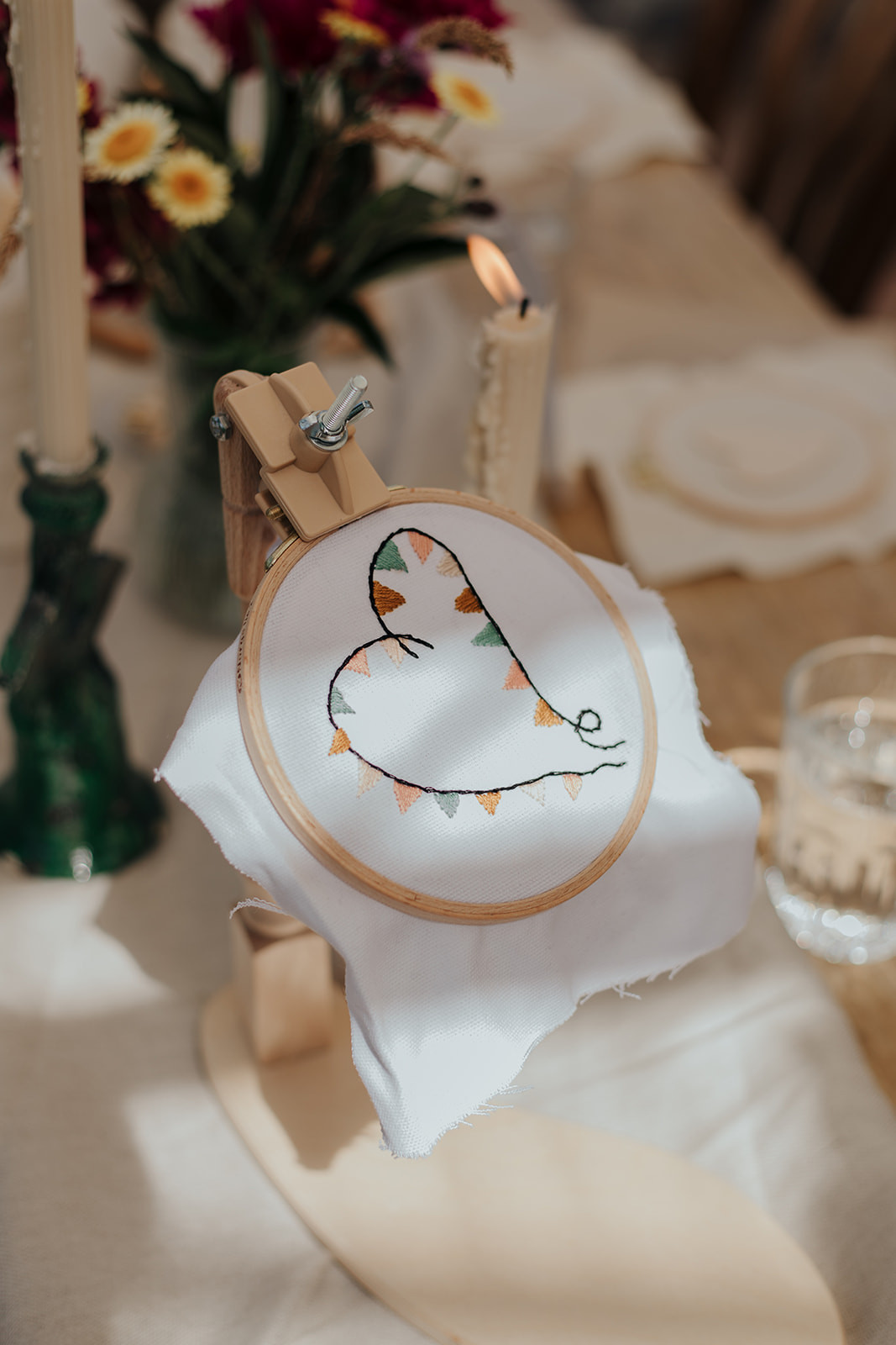 Borduurworkshop Vier Het Leven - Foto