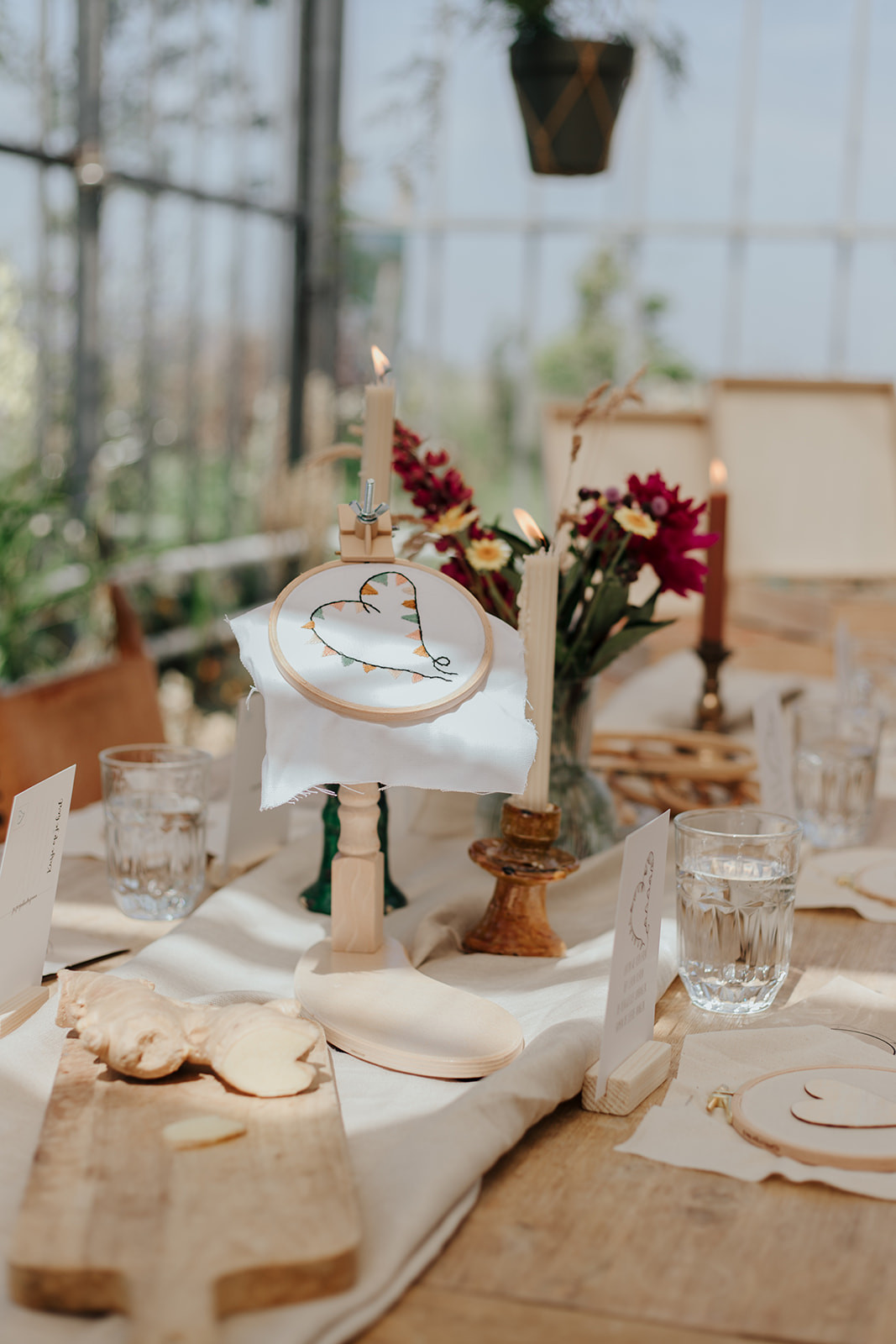 Borduurworkshop Vier Het Leven - Foto