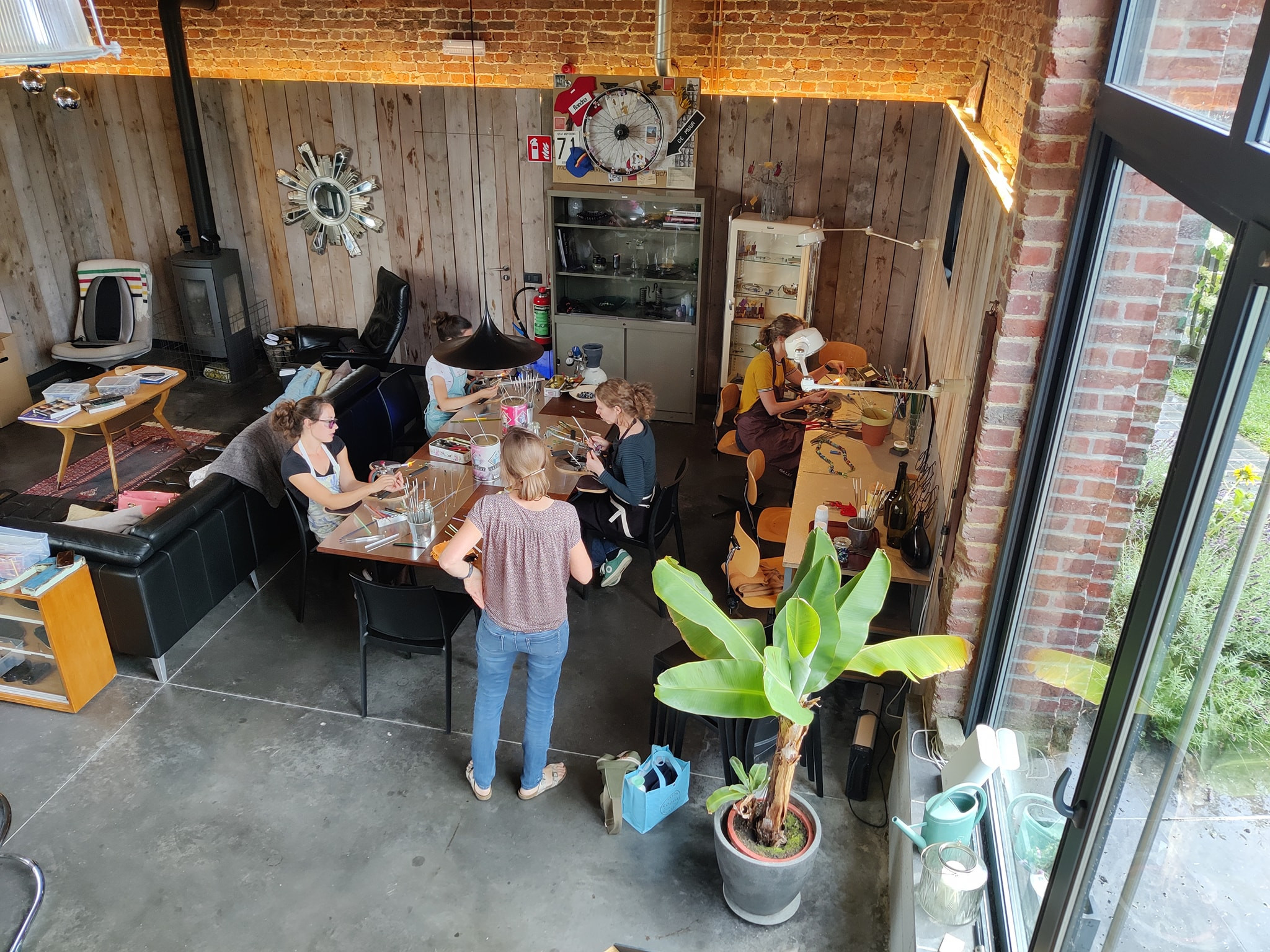 Workshop Glaskralen maken - Foto