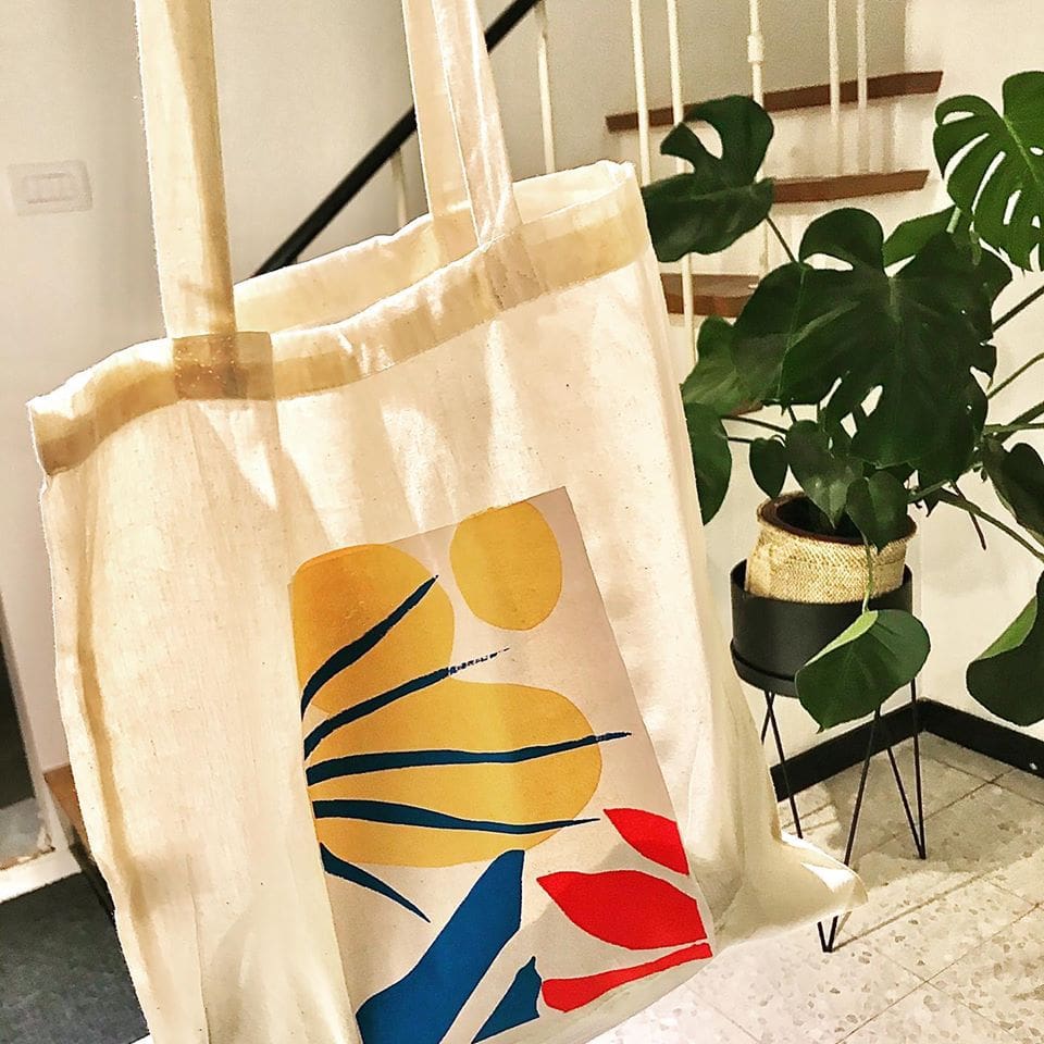 DIY Zeefdrukken op textiel - Tote Bags