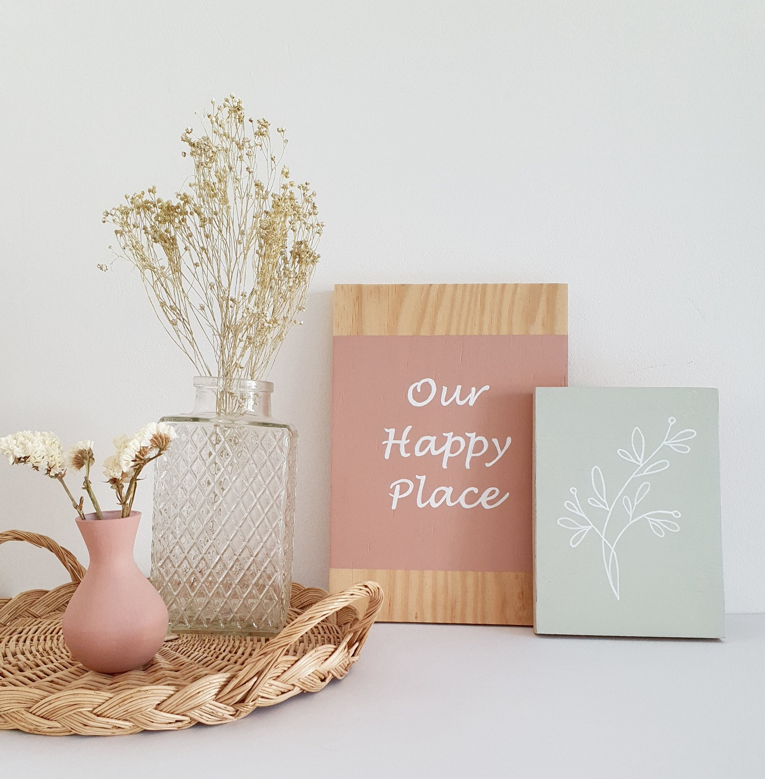 Handletteren op hout workshop - Foto