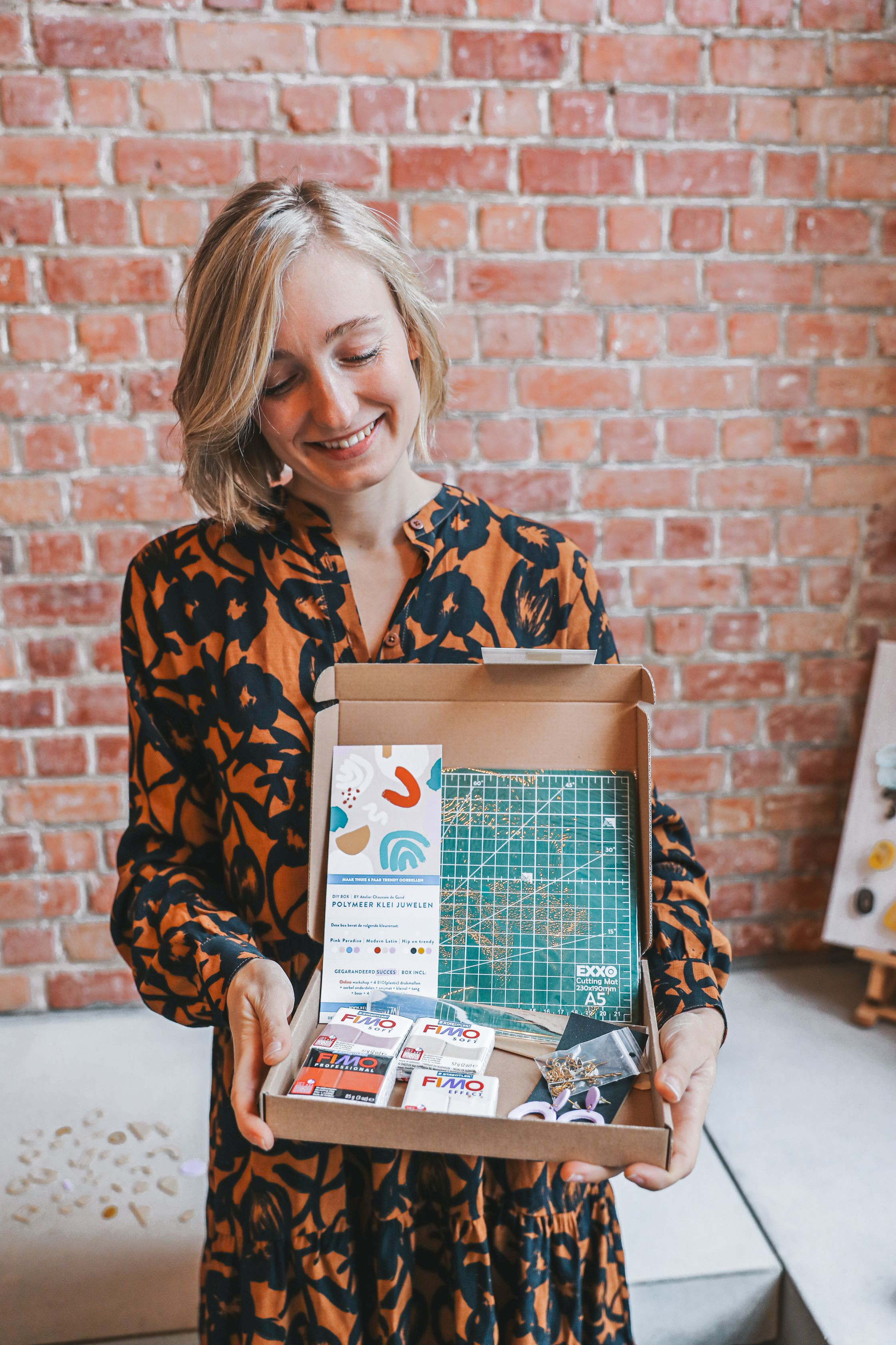 Juwelen in polimeer klei DIY BOX - Hip en Trendy - Foto