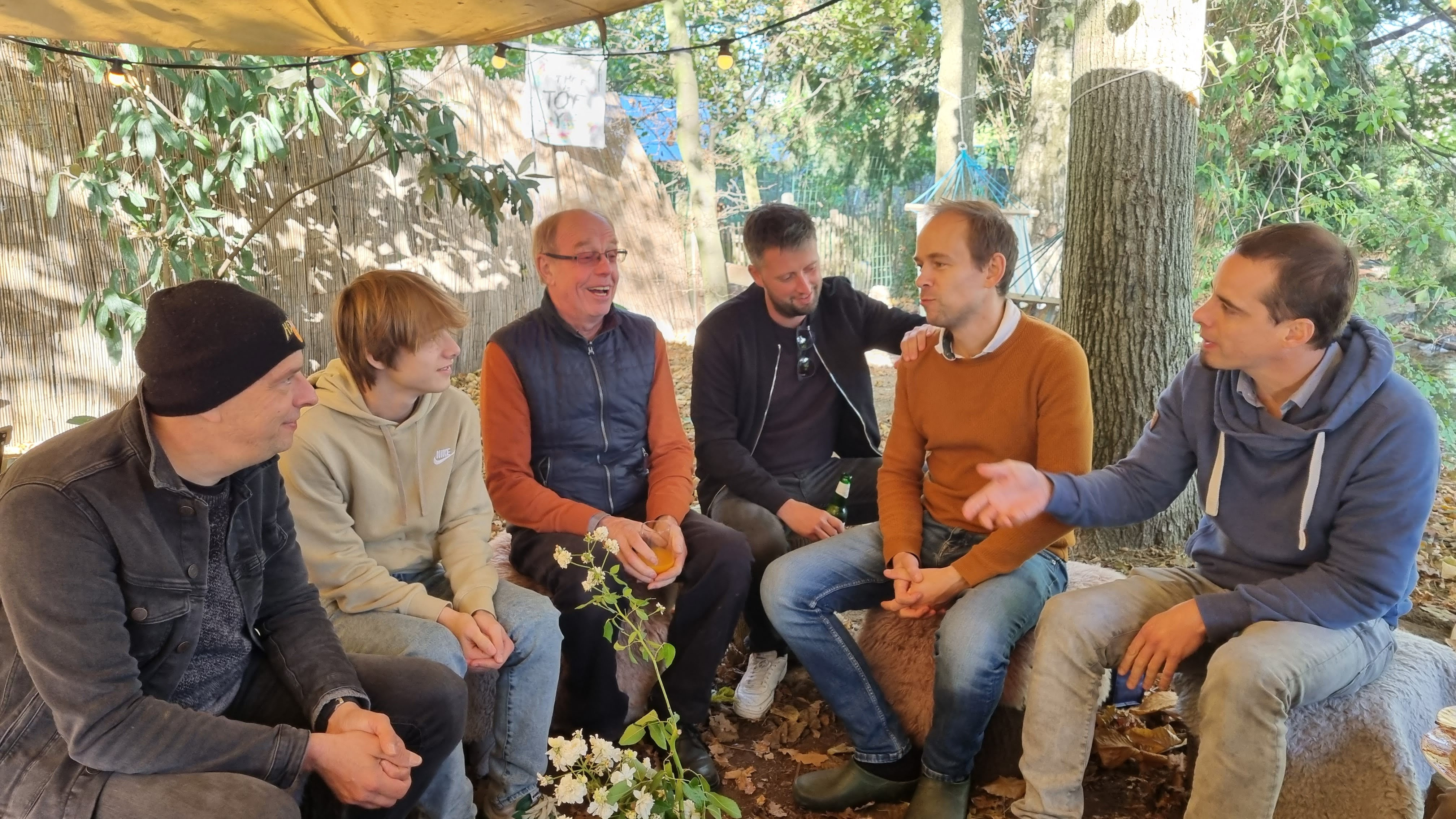 Workshop kampvuur - verbinden - Foto