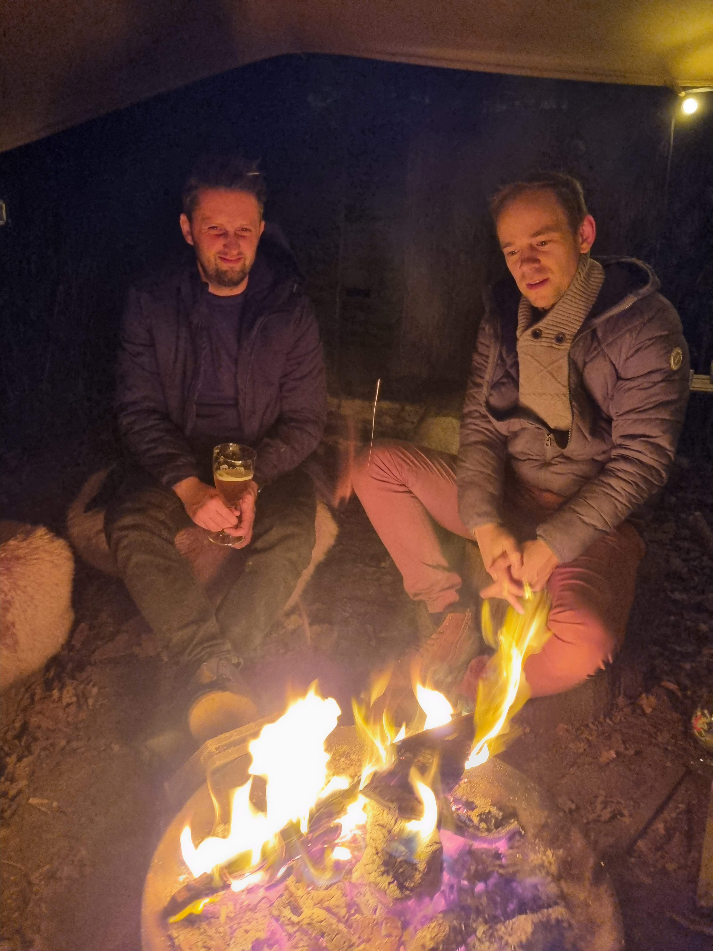 Workshop kampvuur - verbinden - Foto