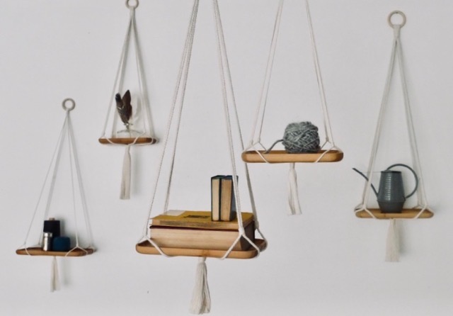 Macramé thuis KIT: Tray-hanger knopen