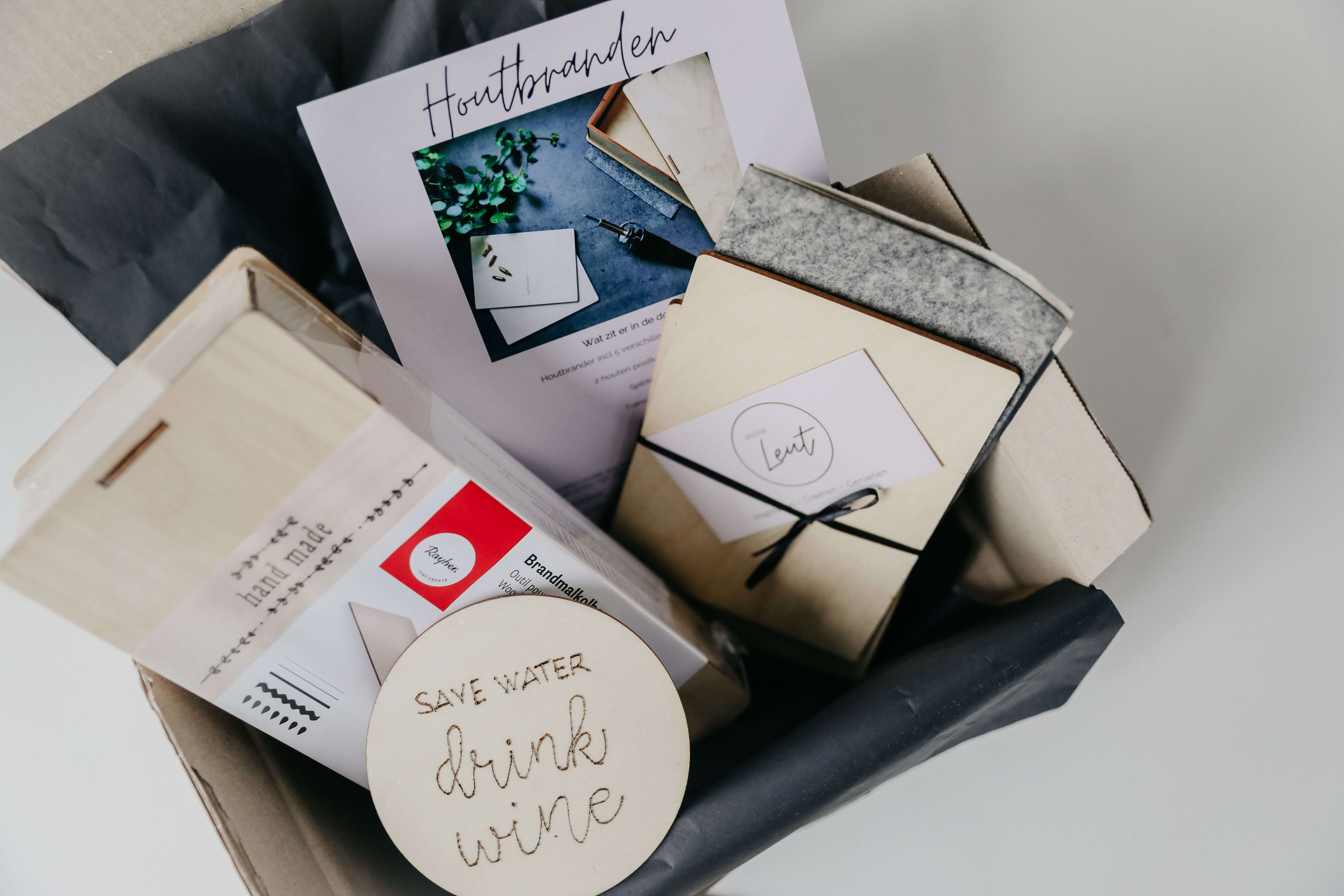 DIY pakket: Pyrografie - Foto