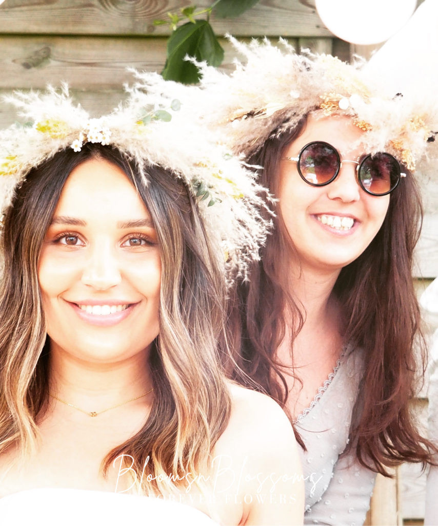 Workshop Droogbloemen krans - Flower Hoop - Foto