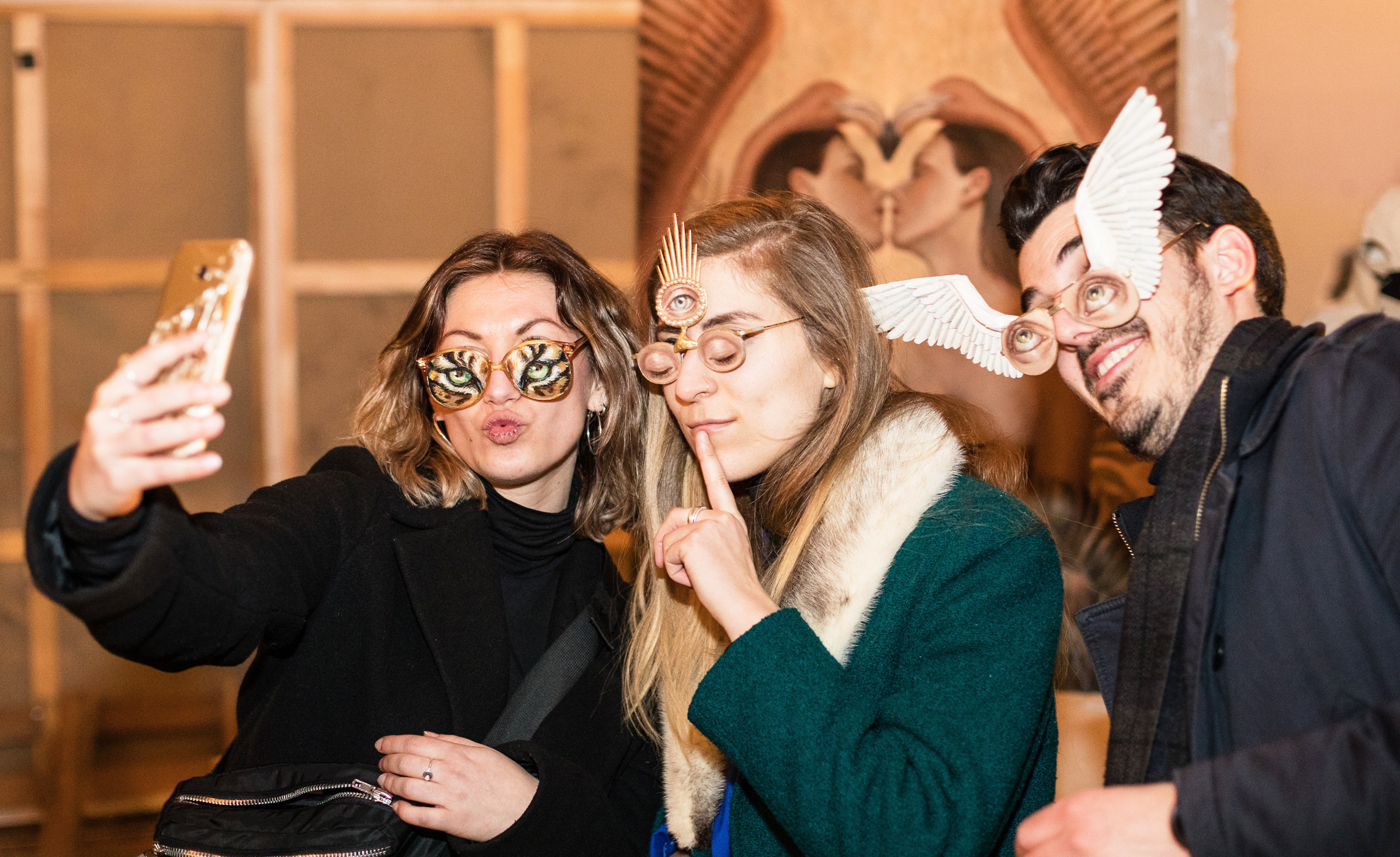 Workshop Party Brillen voor photobooth - Foto