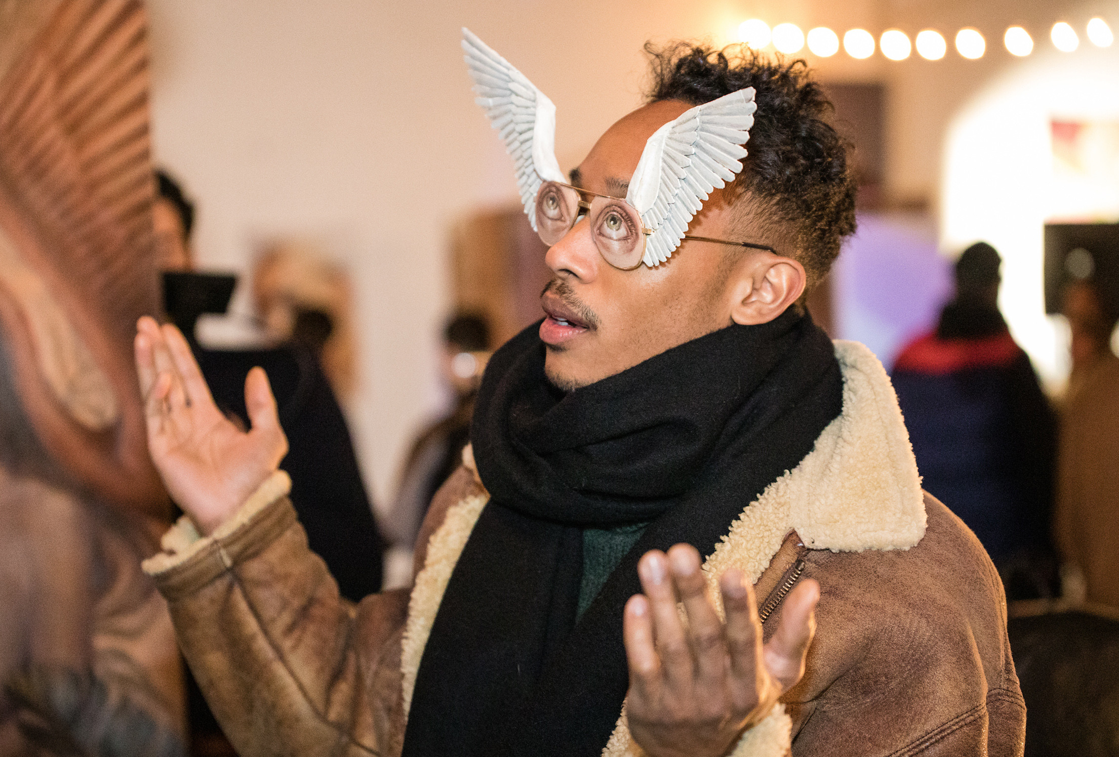 Workshop Party Brillen voor photobooth - Foto