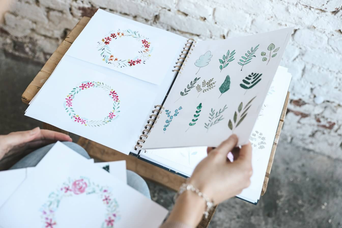 Workshop Botanisch Aquarellen (privé groep) - Foto