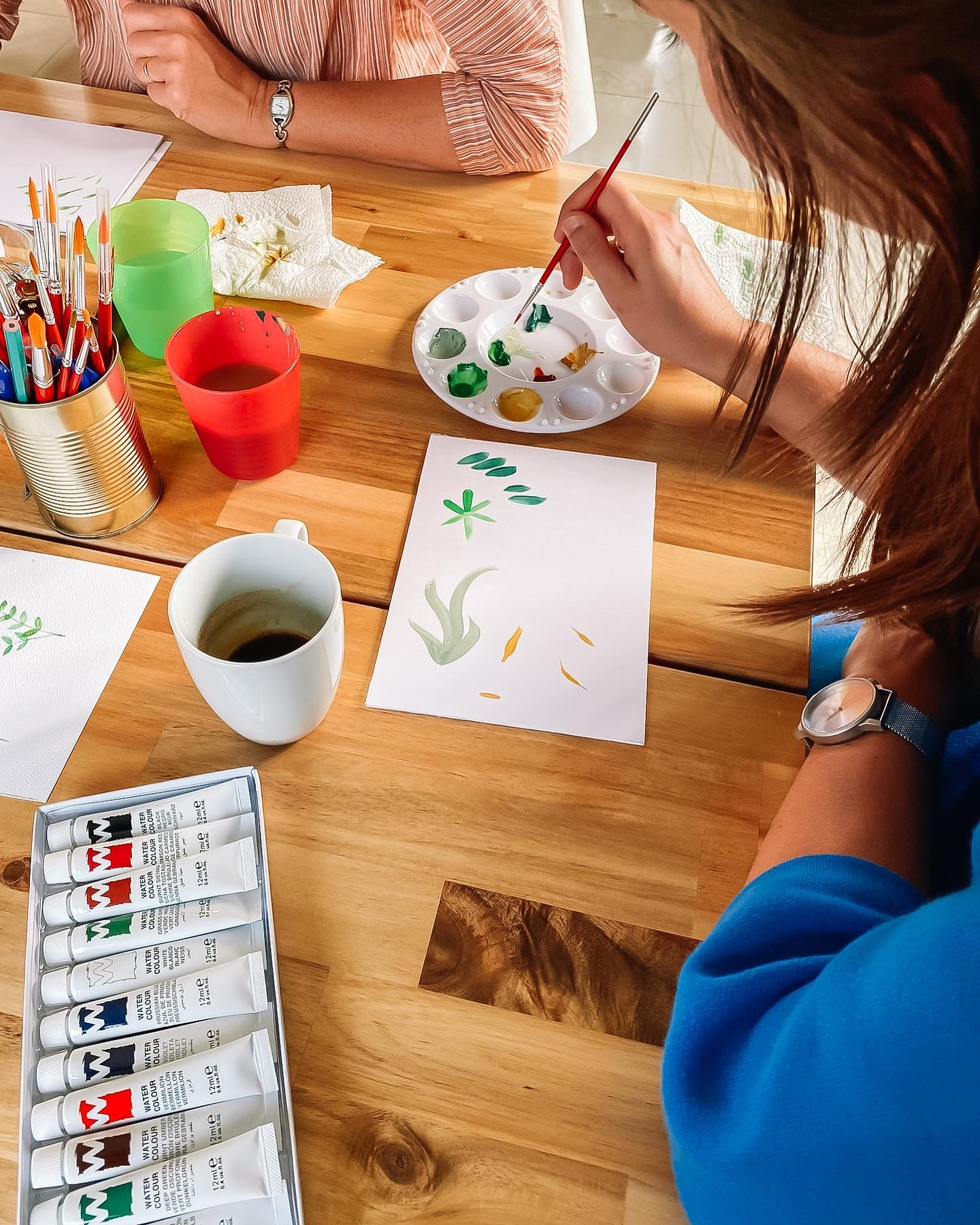 Workshop Botanisch Aquarellen (privé groep) - Foto