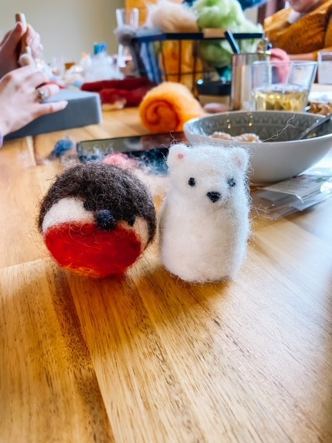 Workshop Naaldvilten (privé groep) - Foto