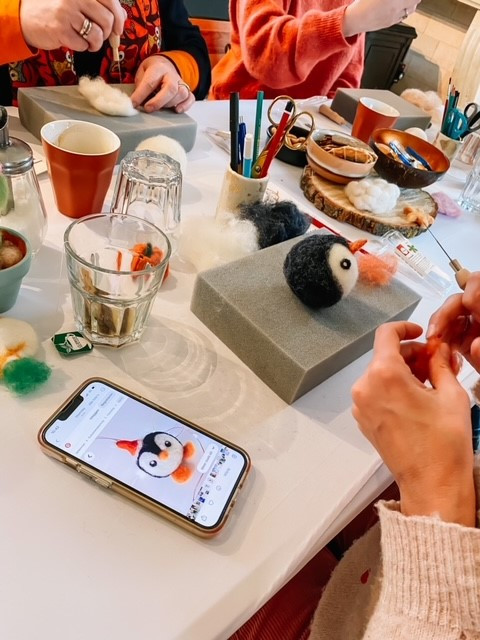 Workshop Naaldvilten (privé groep) - Foto