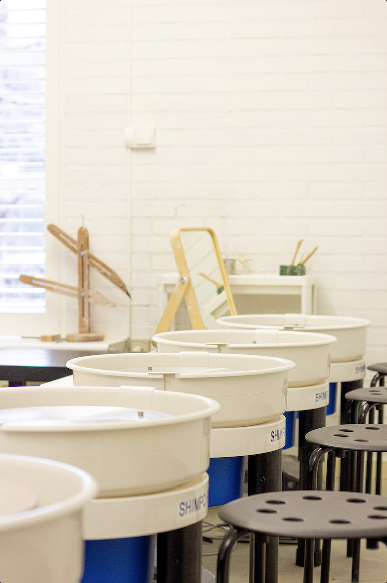 Initiatie pottendraaien workshop - Foto