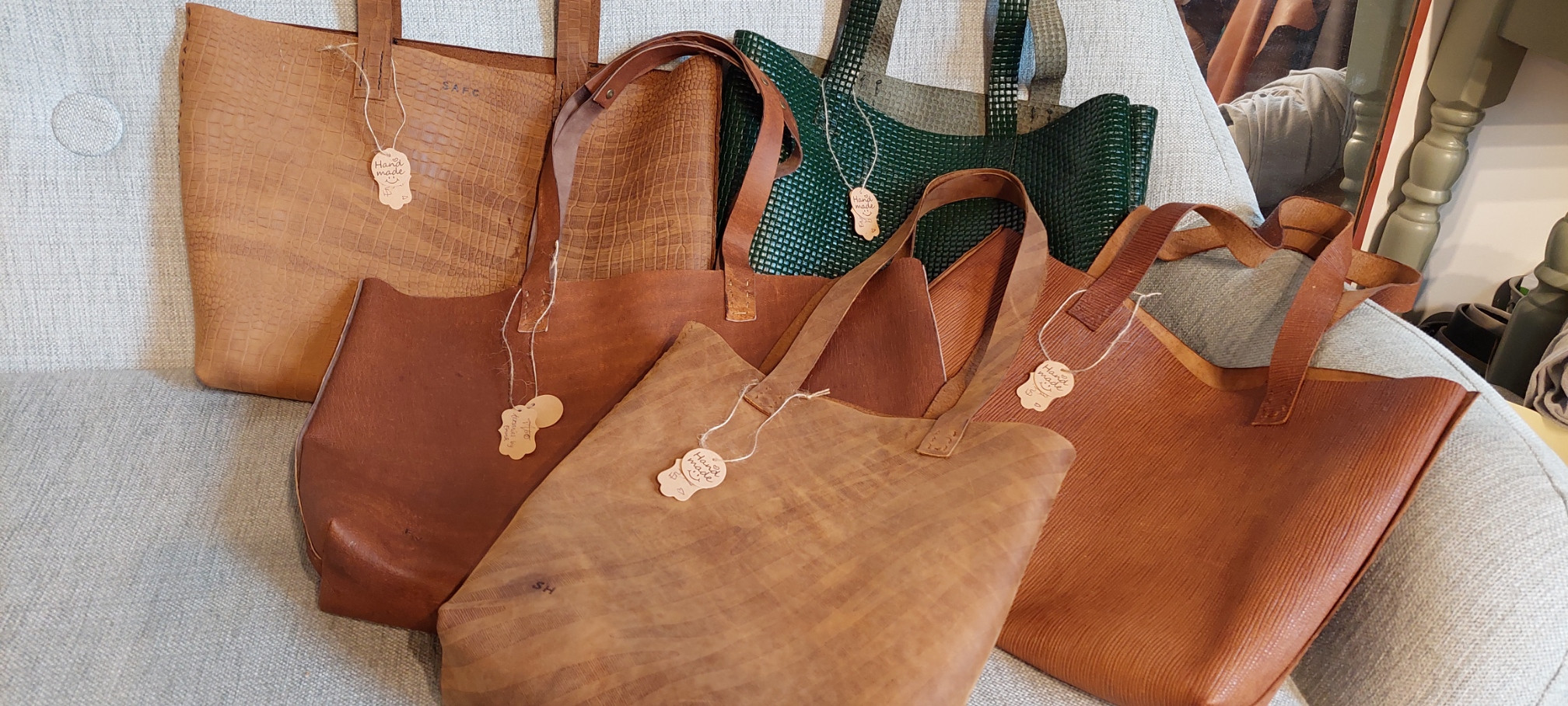 Workshop Lederen Shopper in Leiden - Foto