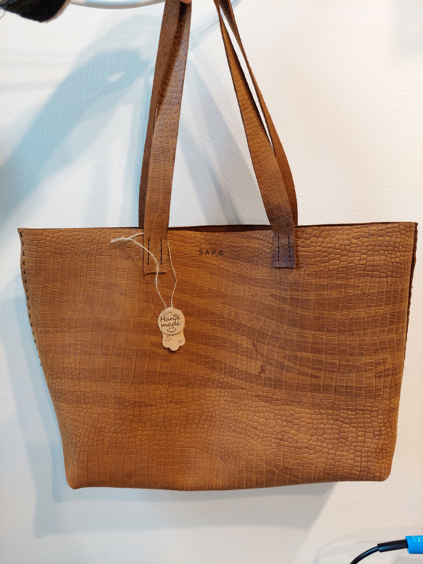 Workshop Lederen Shopper in Leiden - Foto