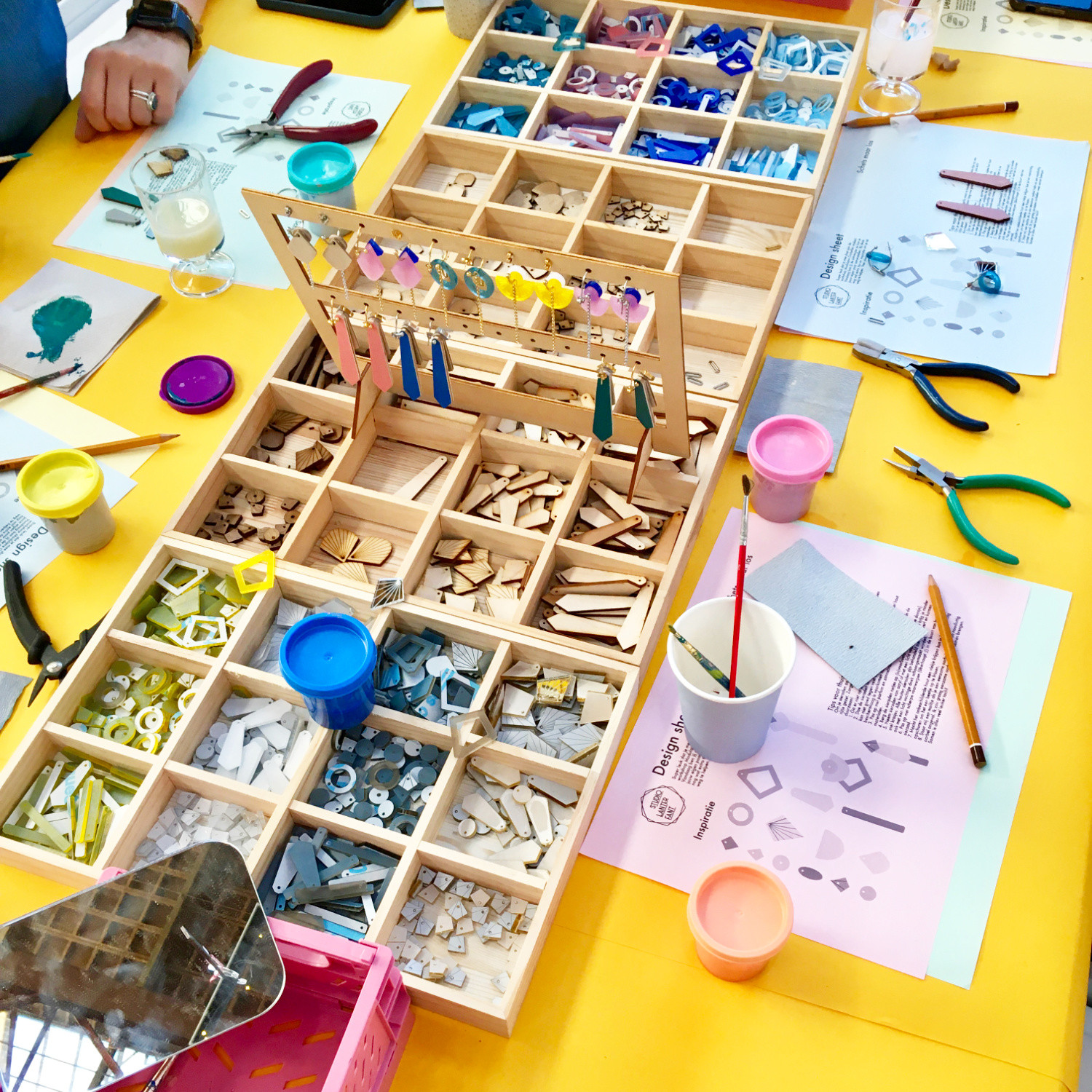 Workshop Modulaire Sieraden ontwerpen en maken - Foto