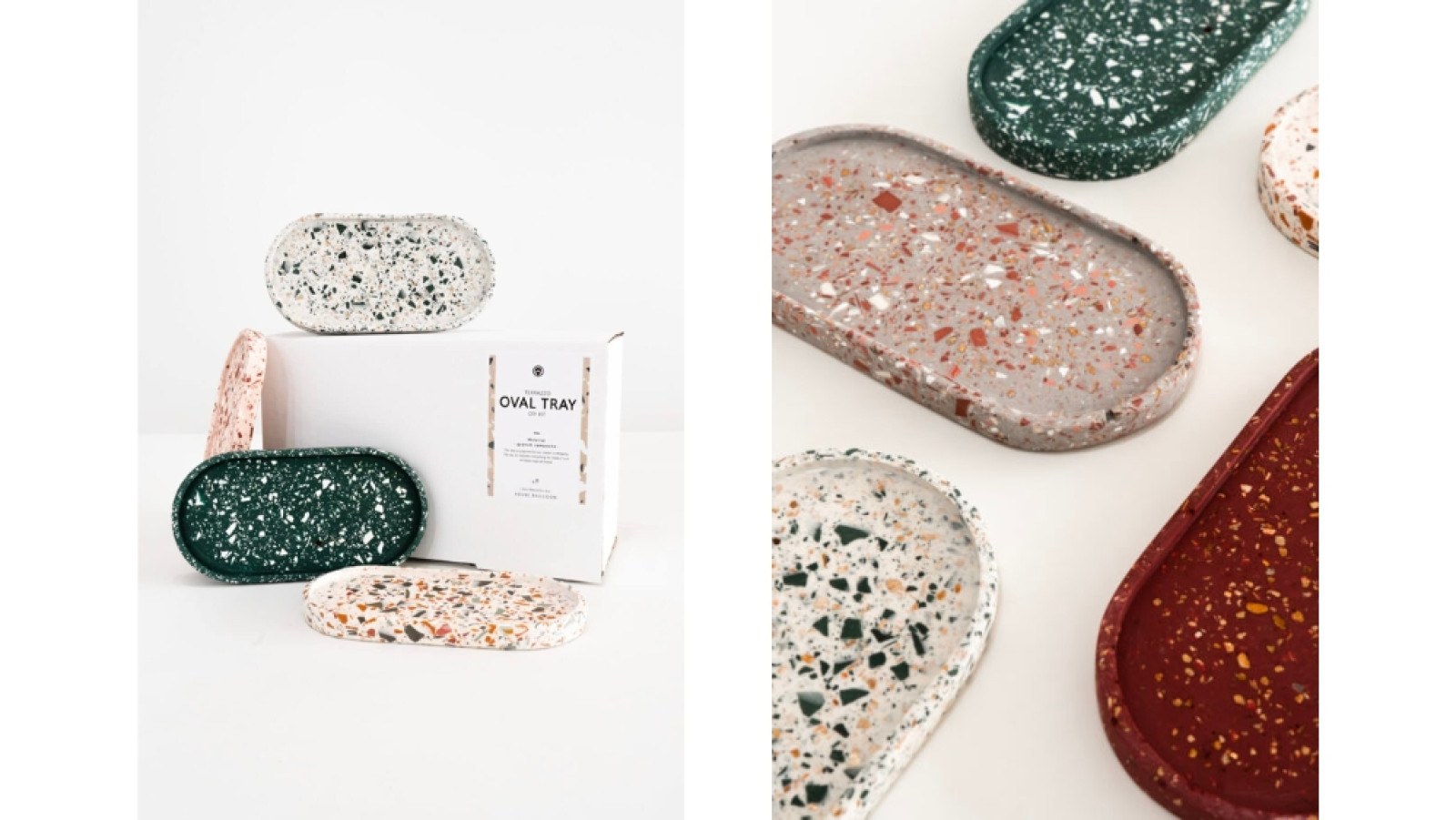 Terrazzo Trays Workshop - DIY pakket - House Raccoon