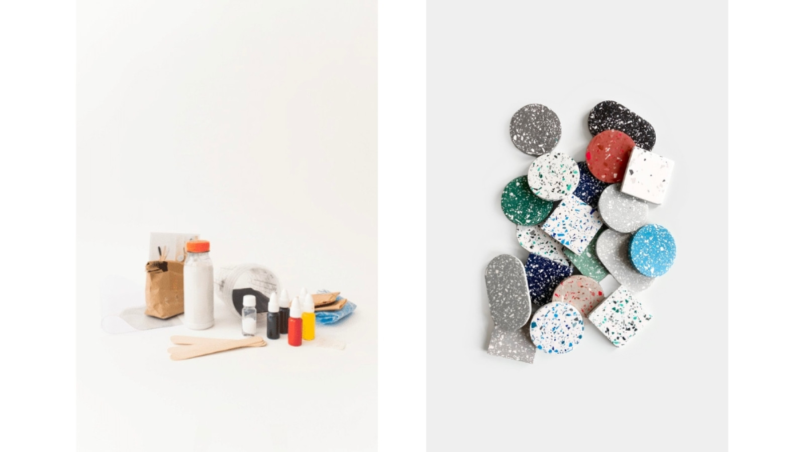 Terrazzo Onderzetters Workshop - DIY pakket - House Raccoon