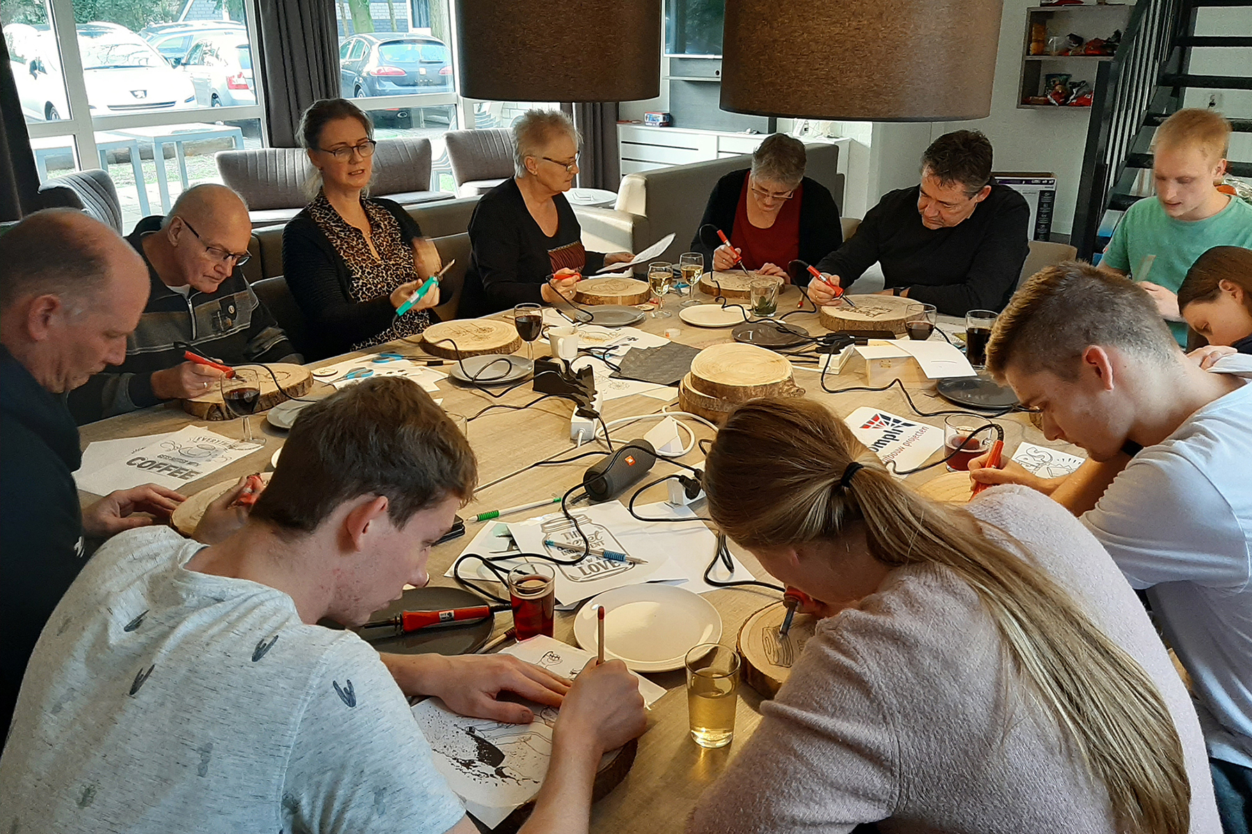 Workshop houtbranden