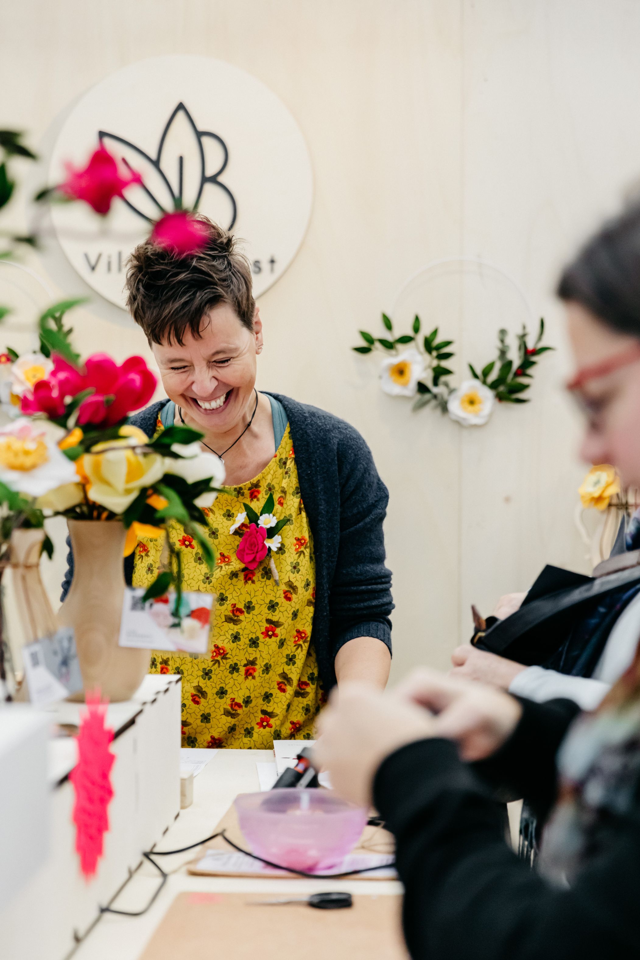Workshop Bruidsboeket maken van Viltbloemen