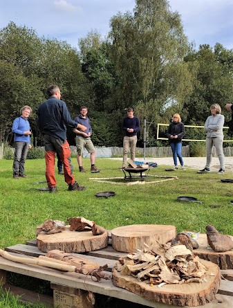 Vuur workshop & DIY lunch als teambuilding