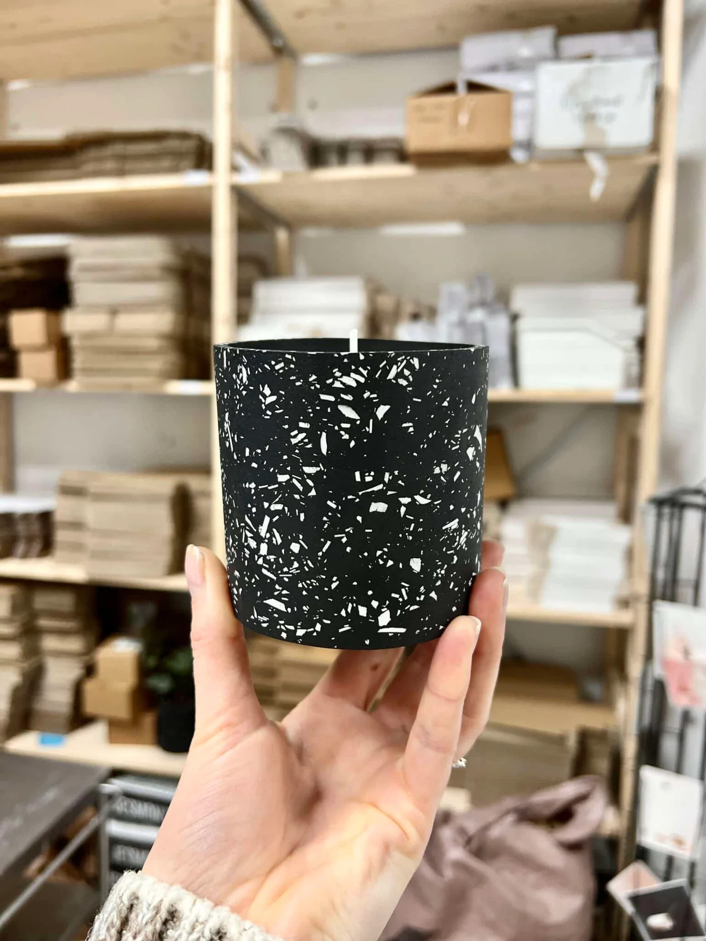 DIY Box - Terrazzo Kaarsen - Foto