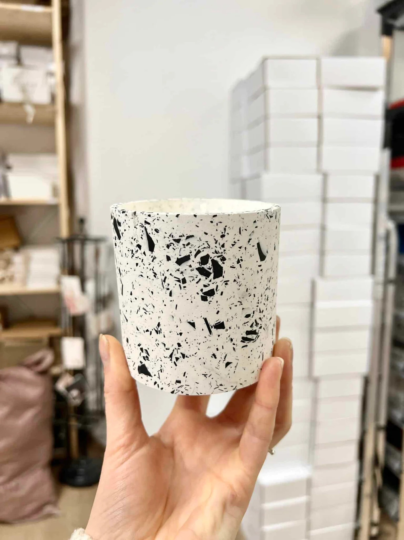 DIY Box - Terrazzo Kaarsen - Foto