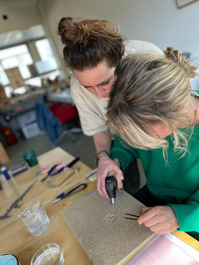 Workshop sieraden maken; stacking rings - Foto