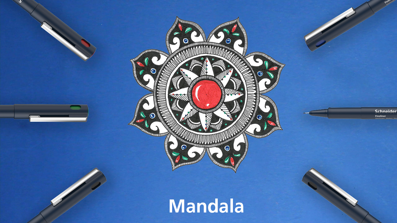 DIY pakket: Mandala tekenen