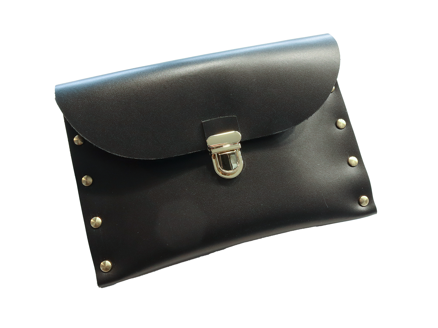 DIY pakket: clutch in leder