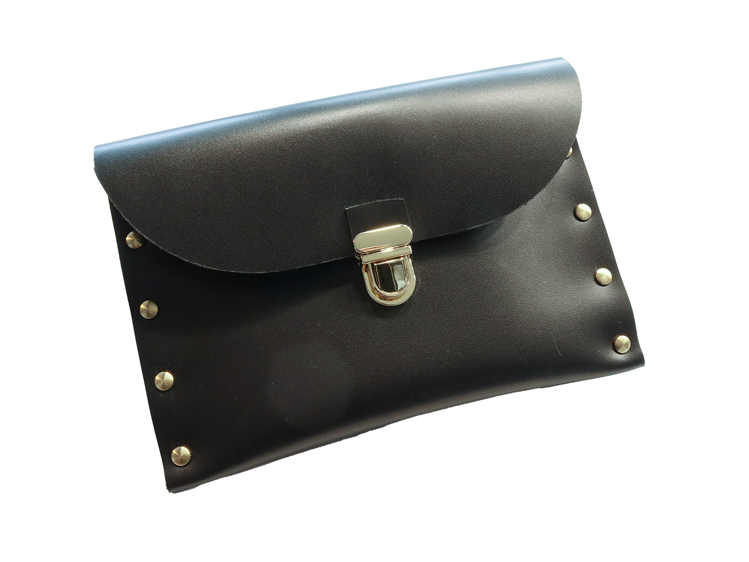 DIY pakket: clutch in leder - Foto