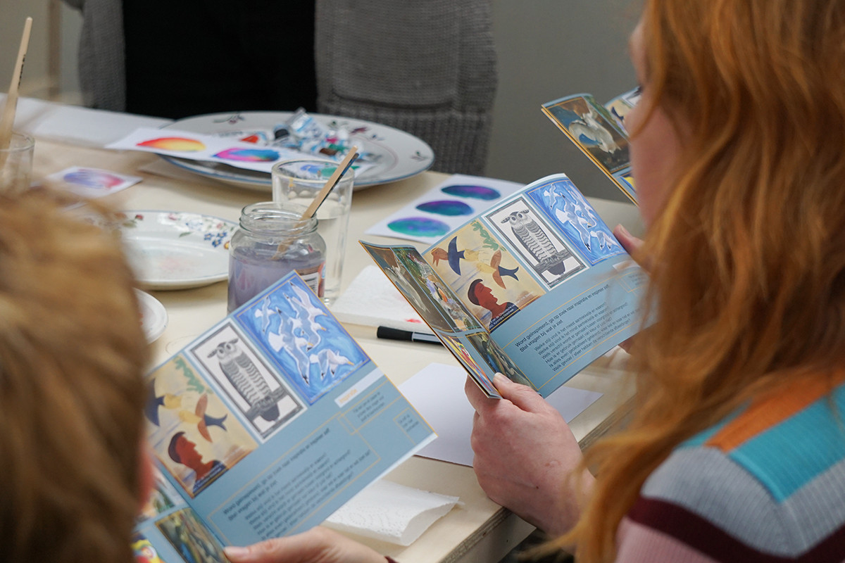 Workshop Vogels illustreren - Foto