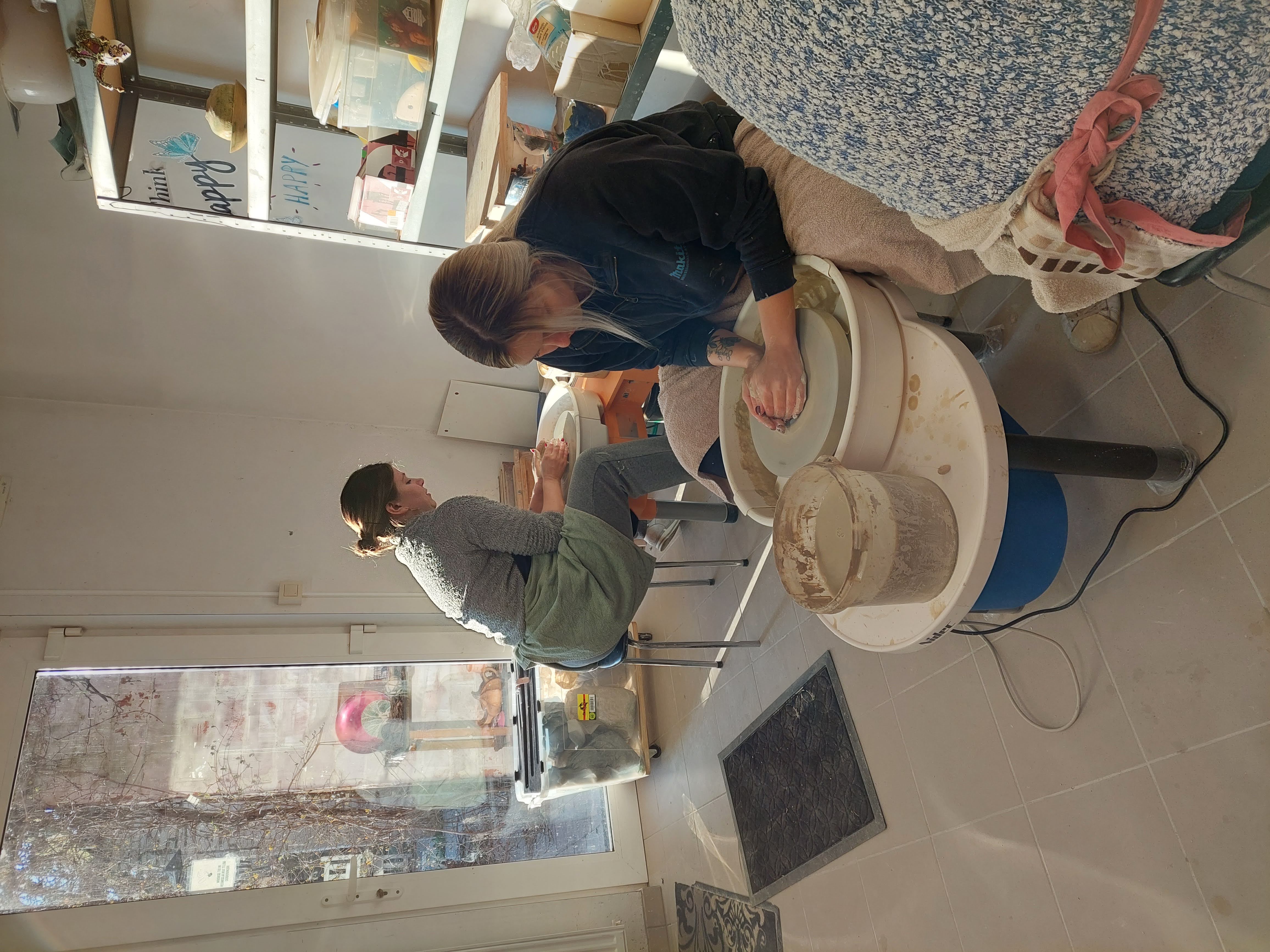 Pottendraaien workshop - Kleileuke middag in het keramiekatelier