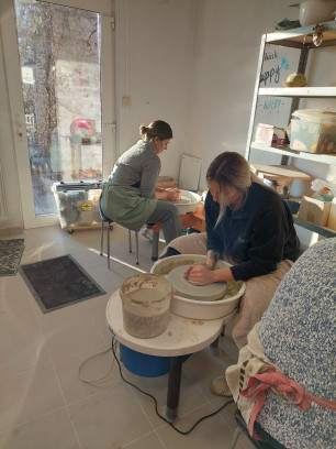 Pottendraaien workshop - Kleileuke middag in het keramiekatelier