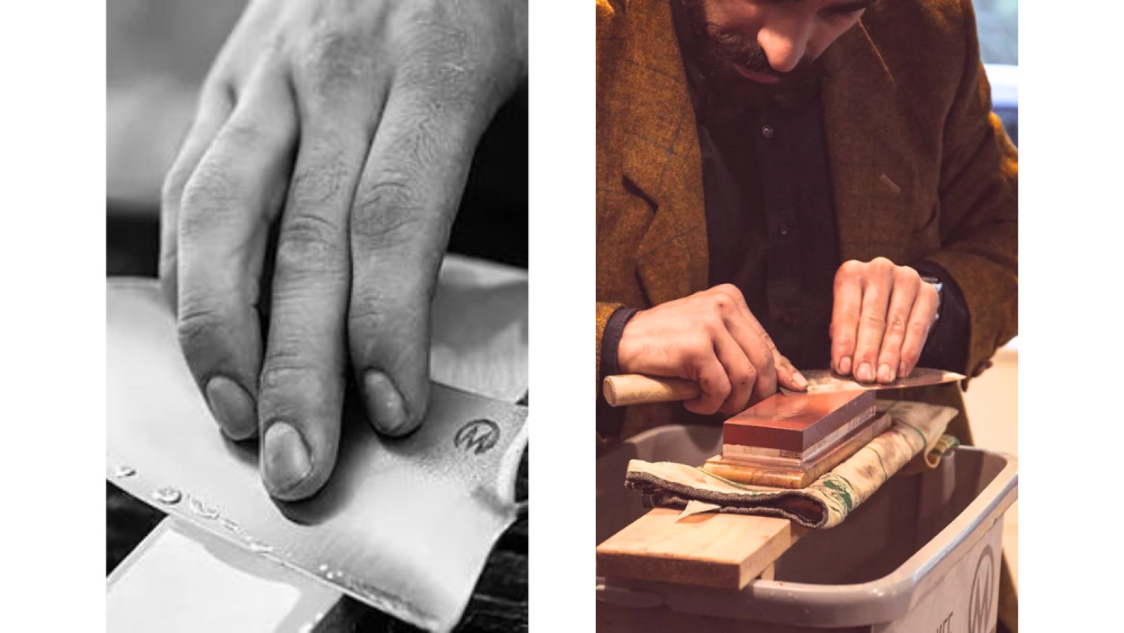 Stoere workshops voor de avontuurlijke geest - Mes slijpen - ontspannen - creatief - stoer