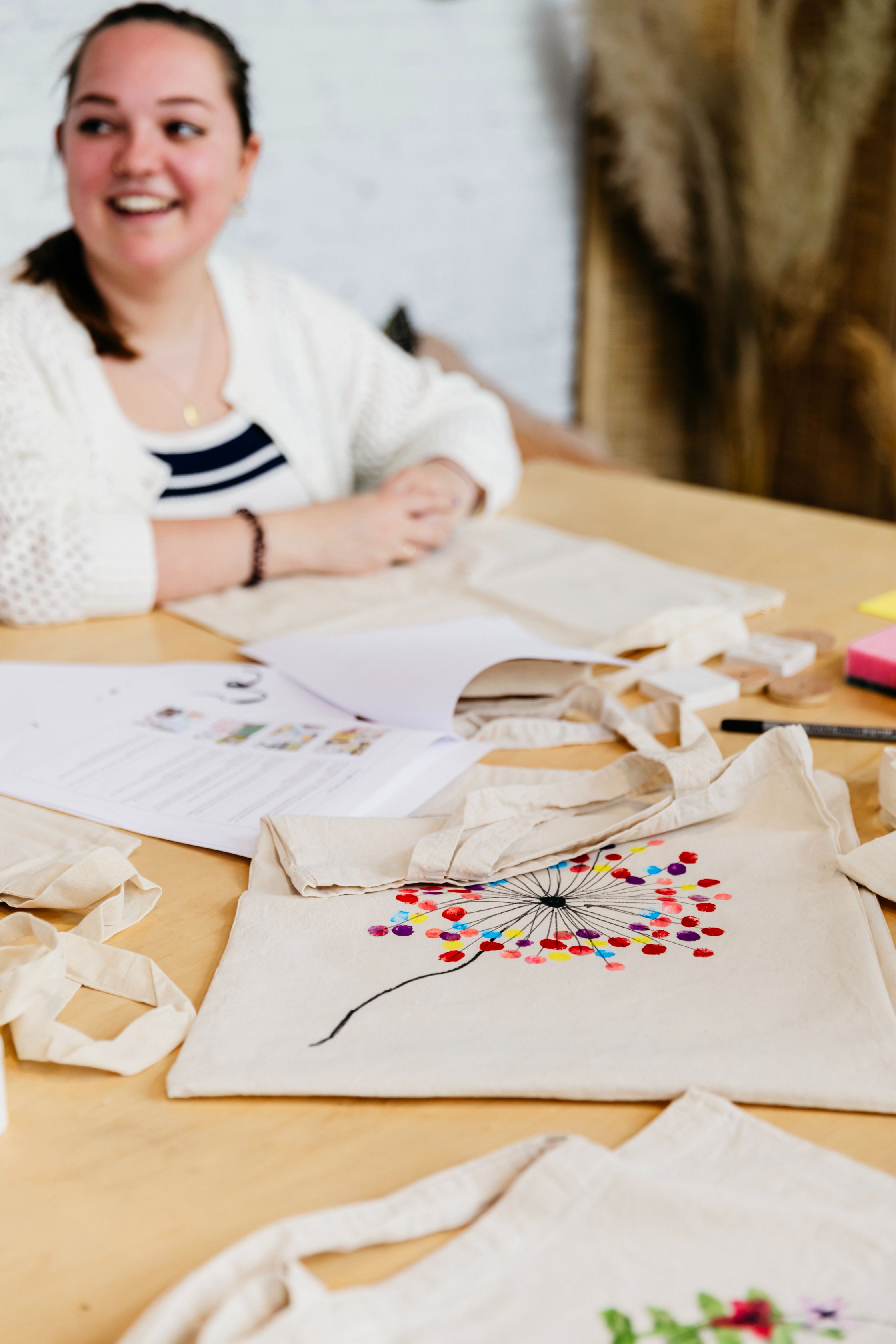Workshop Box /Bachelorette Box - Totebag pimpen - Foto