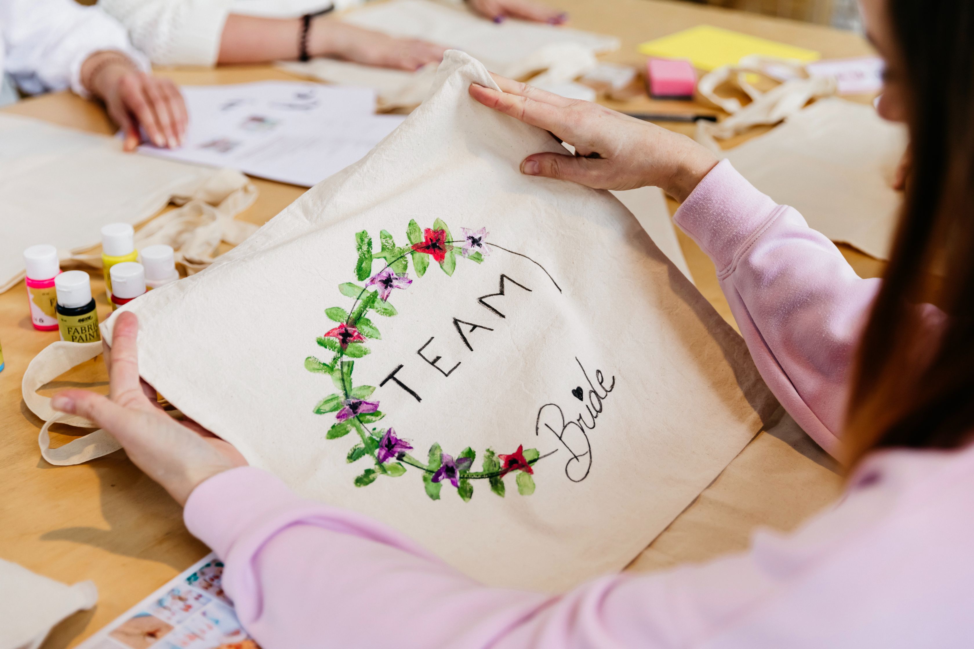 Workshop Box /Bachelorette Box - Totebag pimpen - Foto