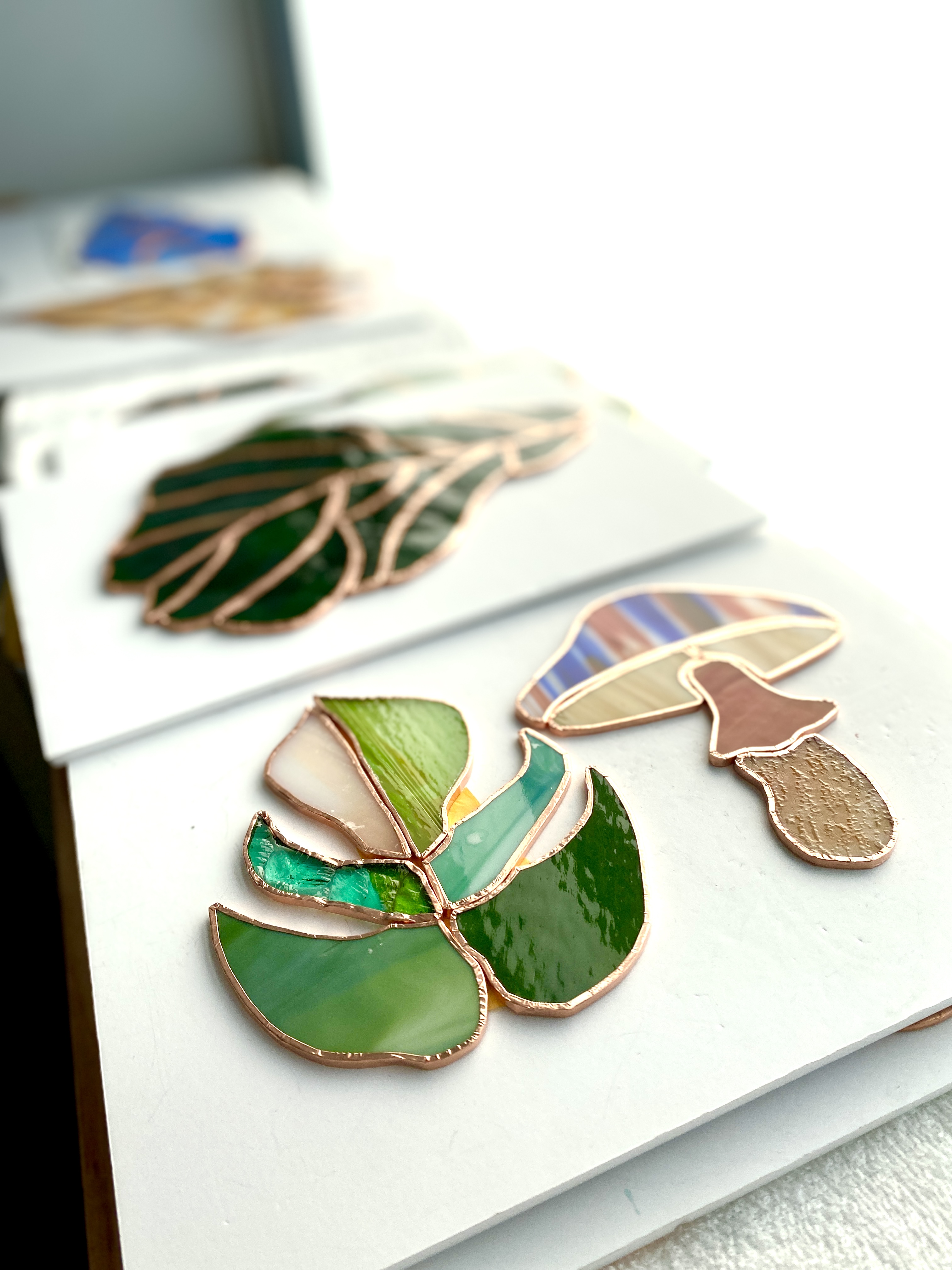 Workshop glas-in-lood - maak je eigen kunstwerk - Foto