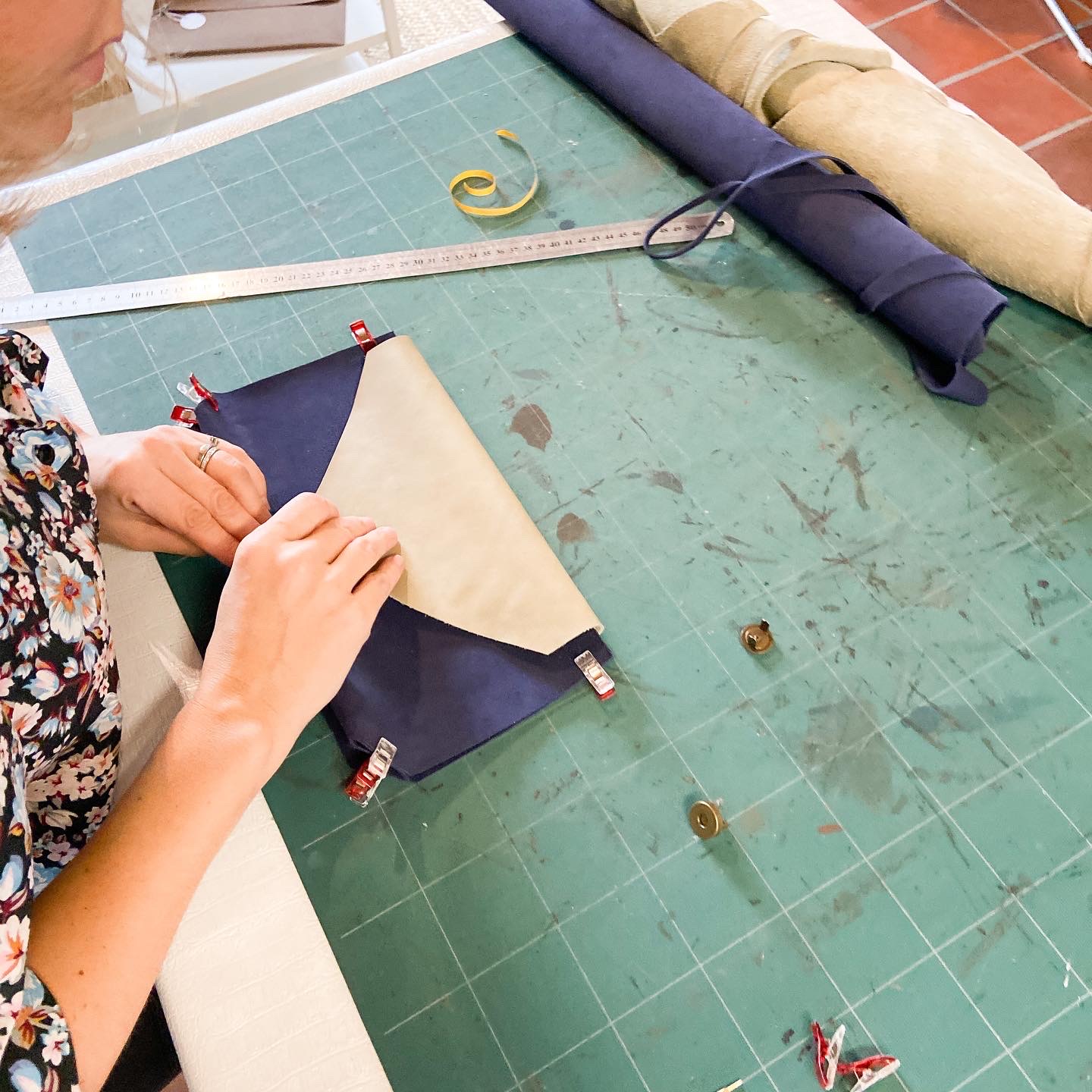 Maak een lederen handtas *Privé Workshop* - Foto