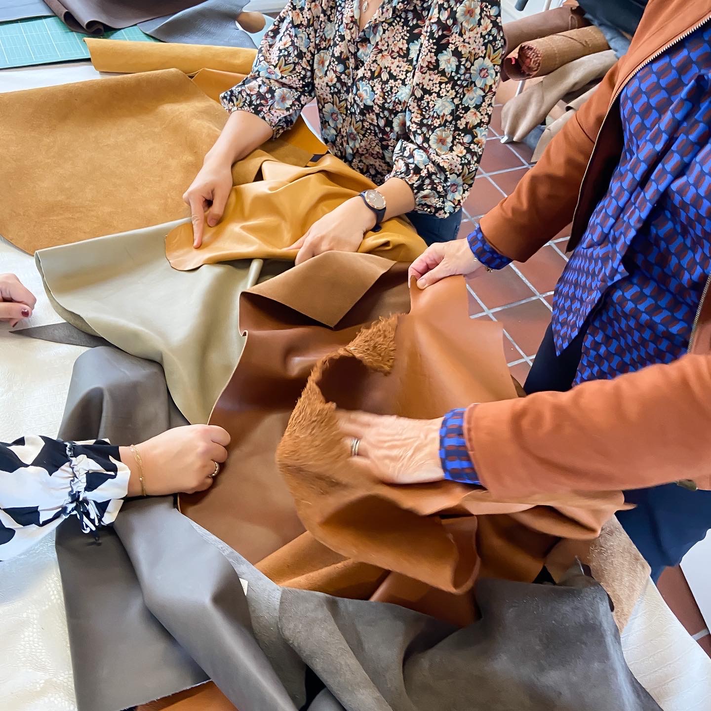 Maak een lederen handtas *Privé Workshop* - Foto